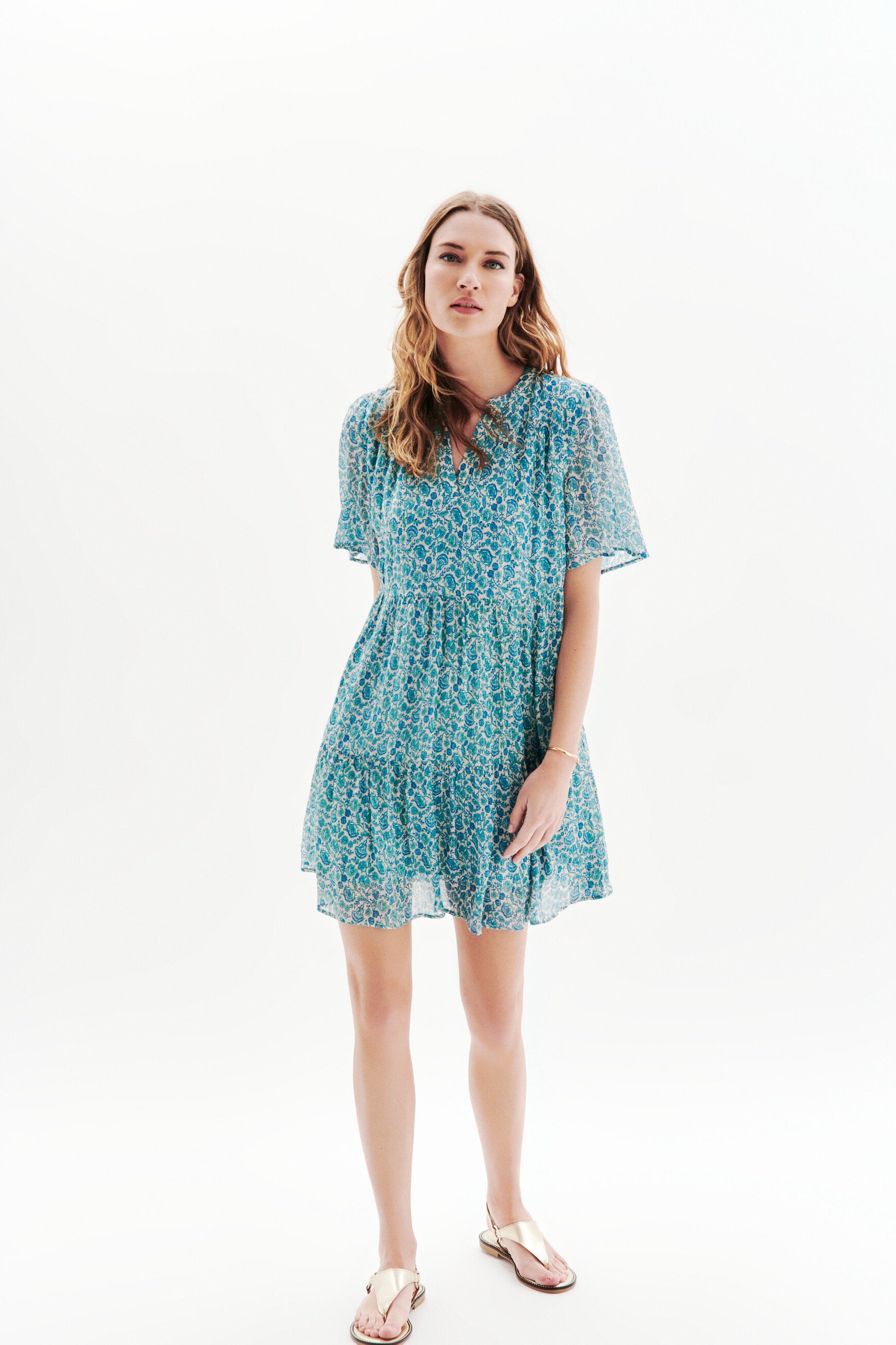 Robe Rpartyc2 bleu turquoise femme