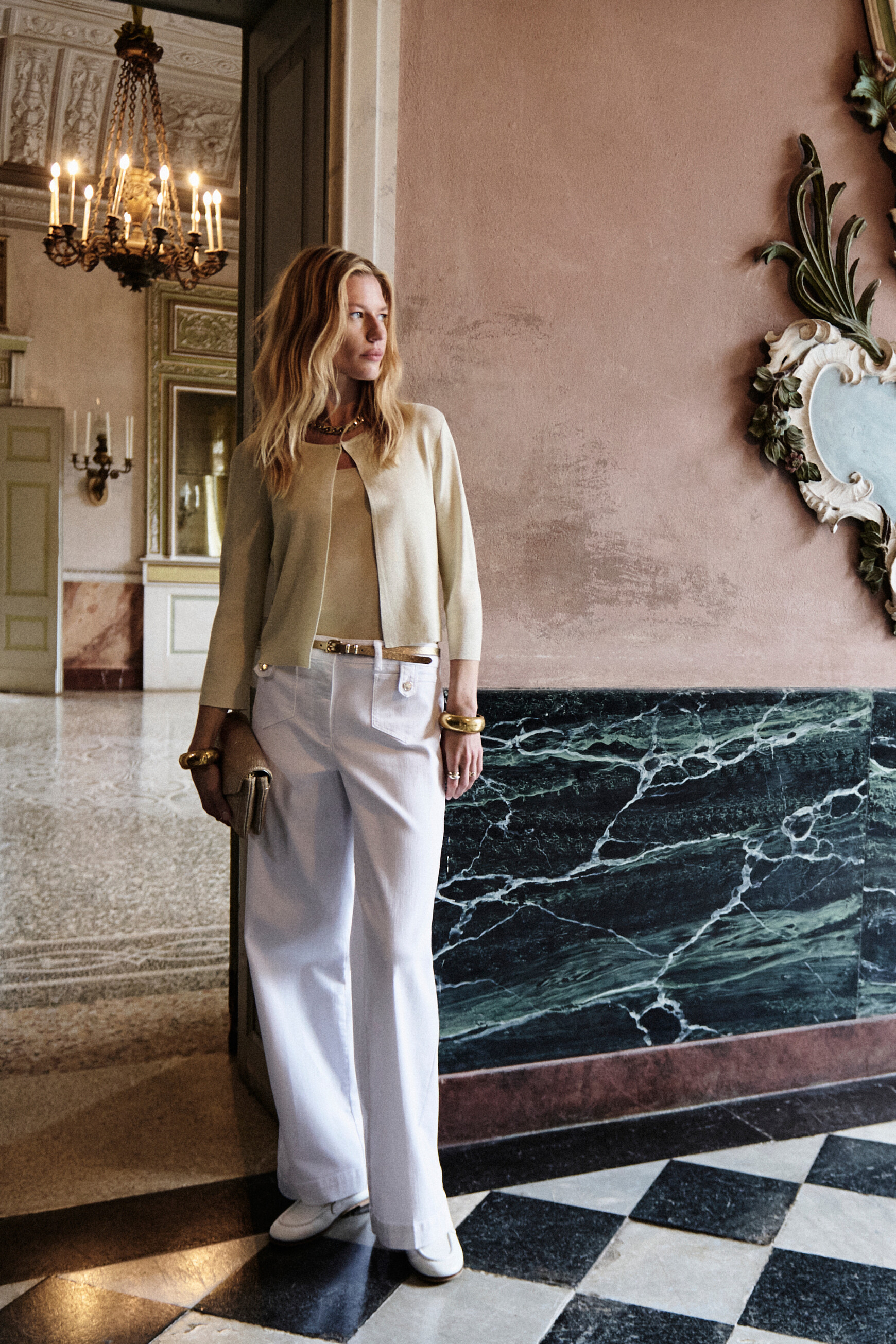 pantalon pietro blanc femme Pantalon Pietro blanc femme