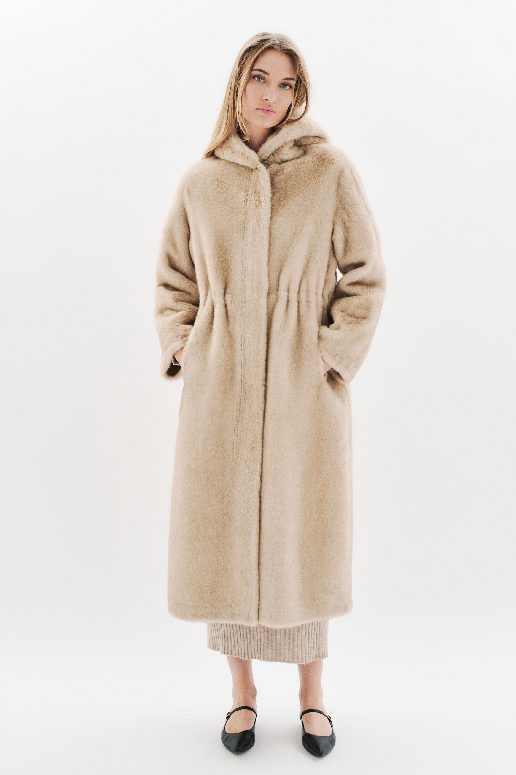 manteau gapuchonlong gris clair femme Manteau Gapuchonlong gris clair femme