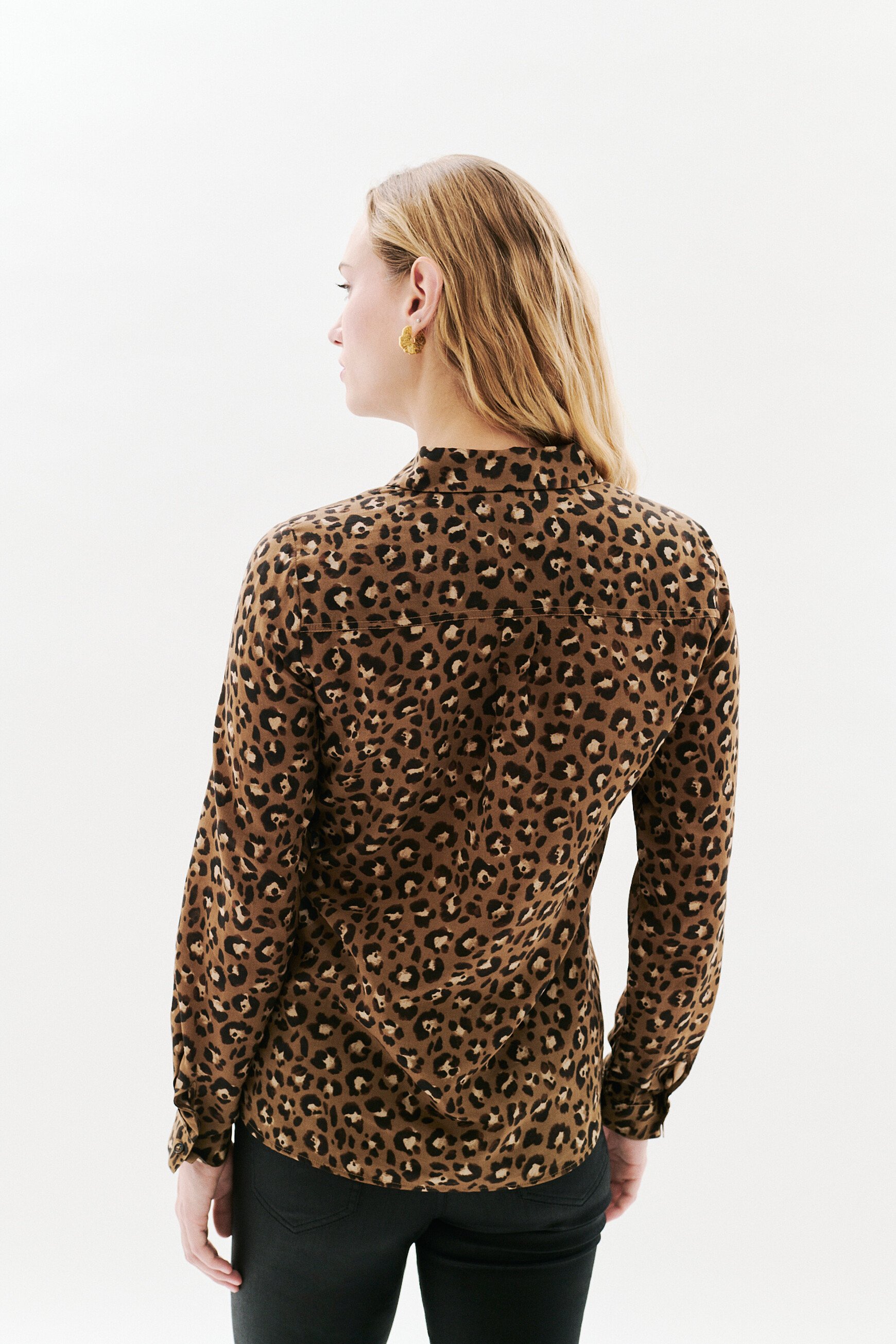 Overhemd Jessica6 middenbeige vrouw