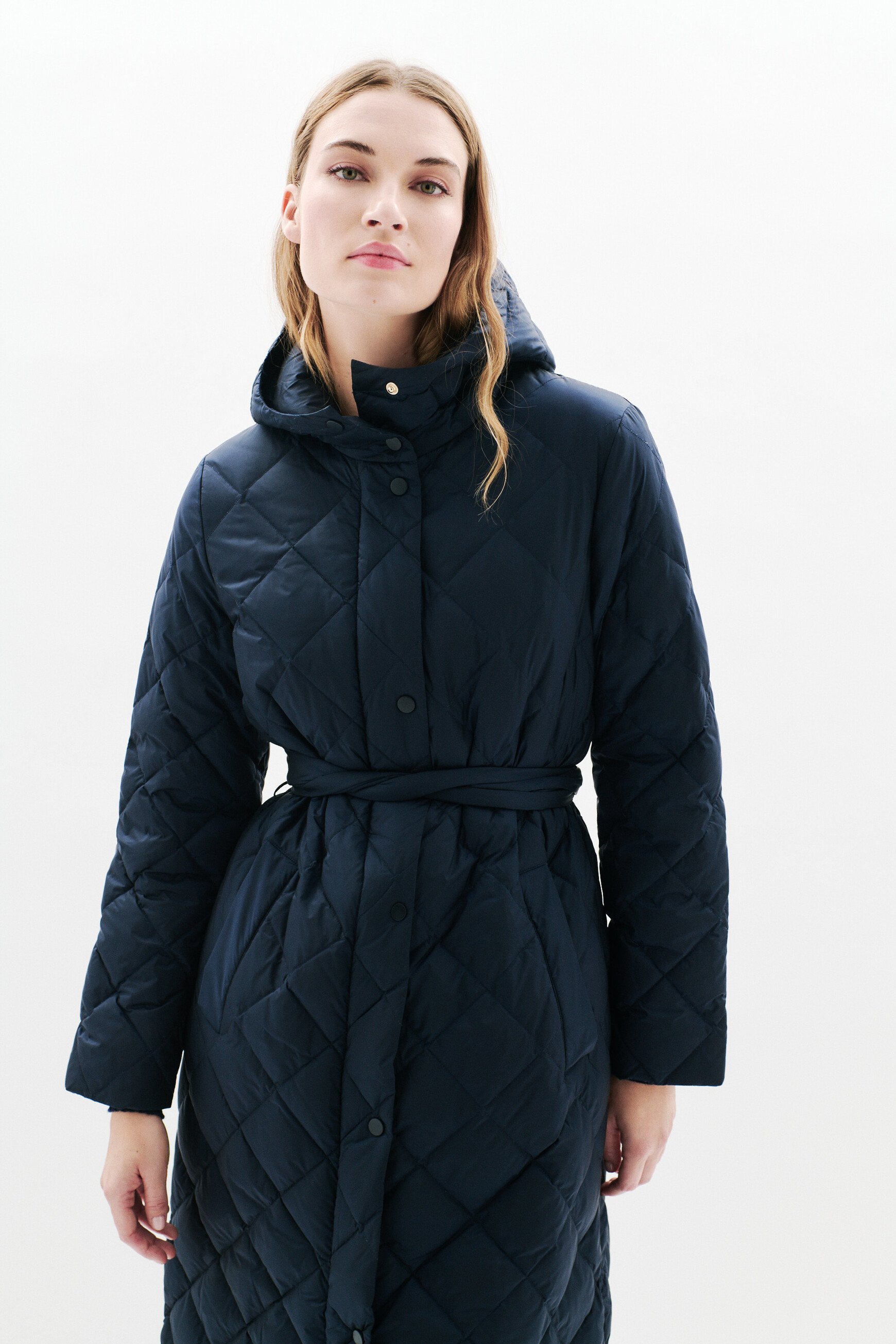 doudoune gayane bleu marine femme marineblauw vrouw