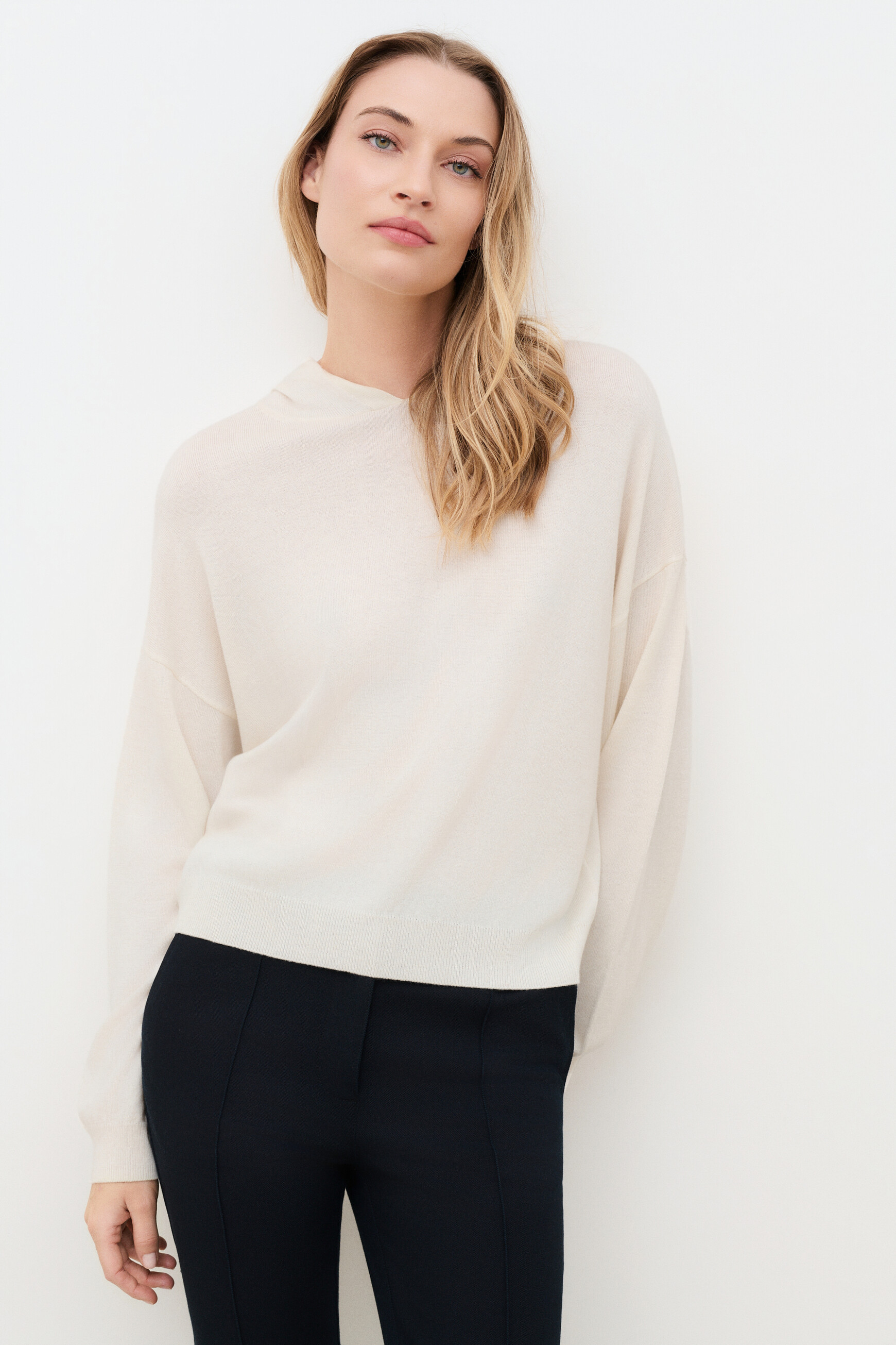 Dustin sweater ecru woman