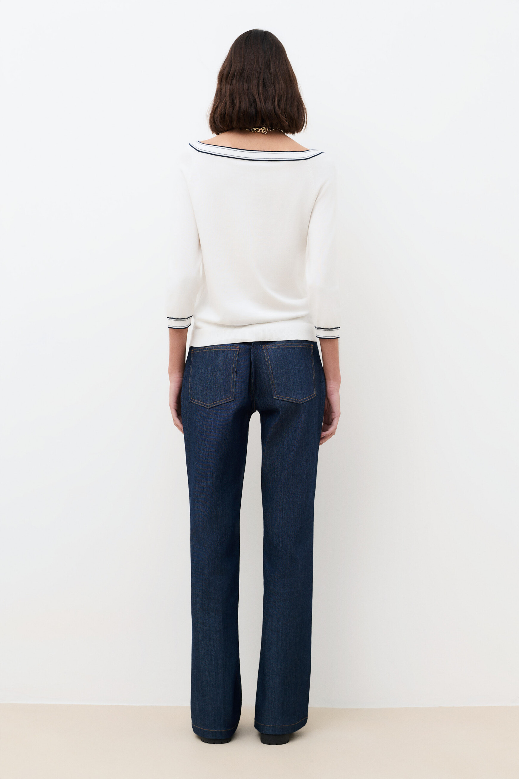 Madeleine sweater ecru woman