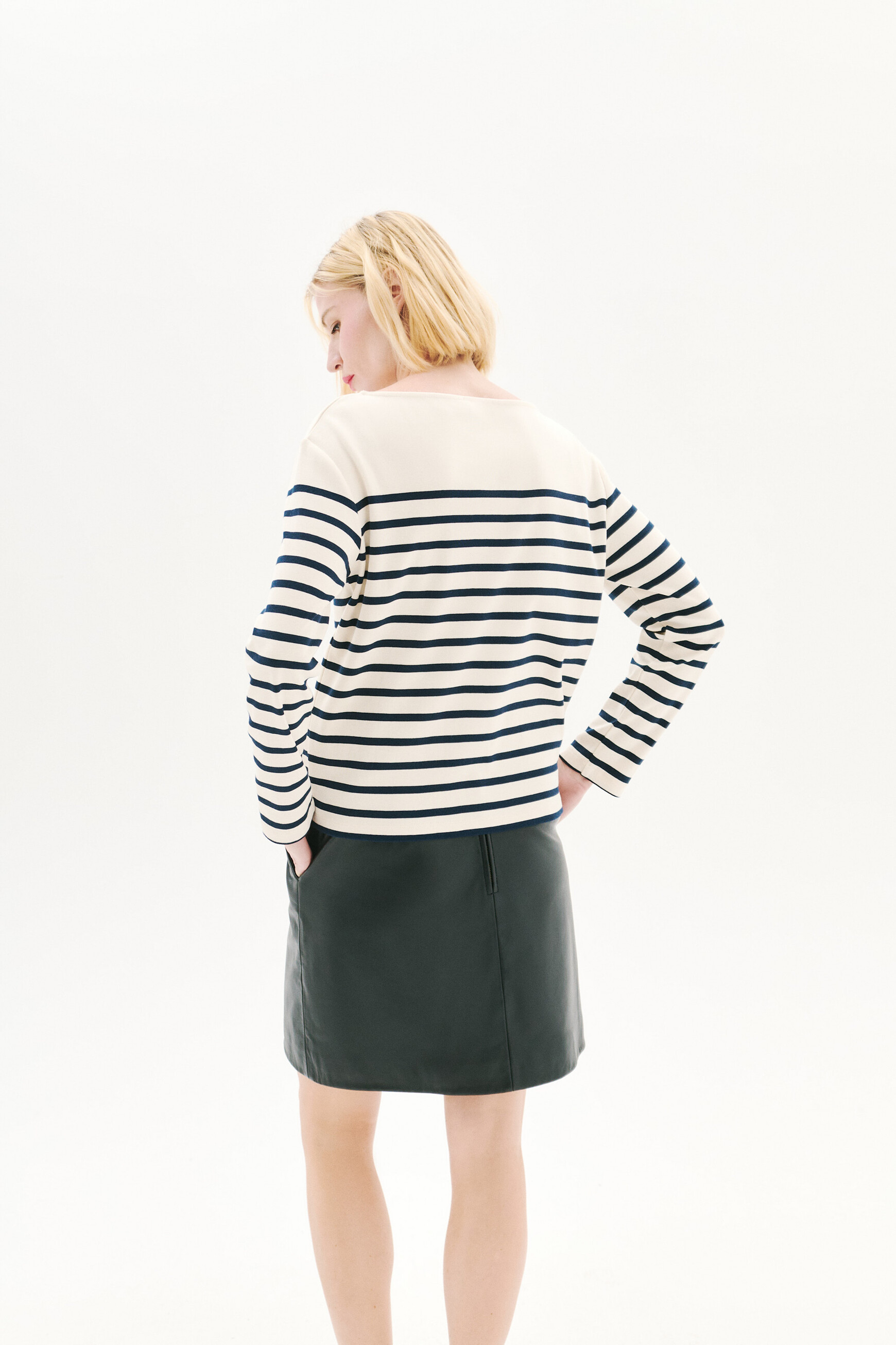 Tcassandre t-shirt navy blue woman