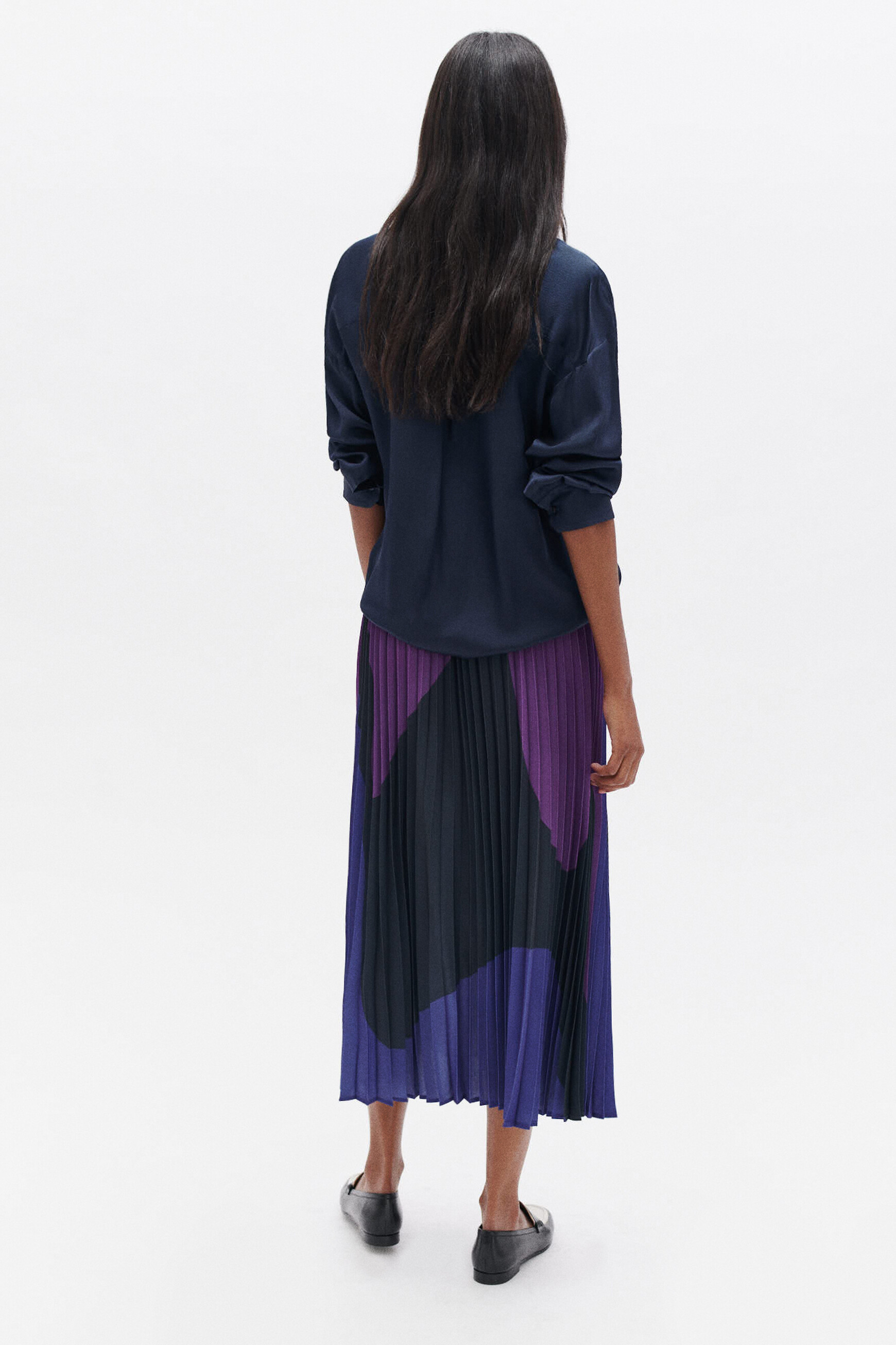 jupe amelia1 parme femme Jupe amelia1 parme femme