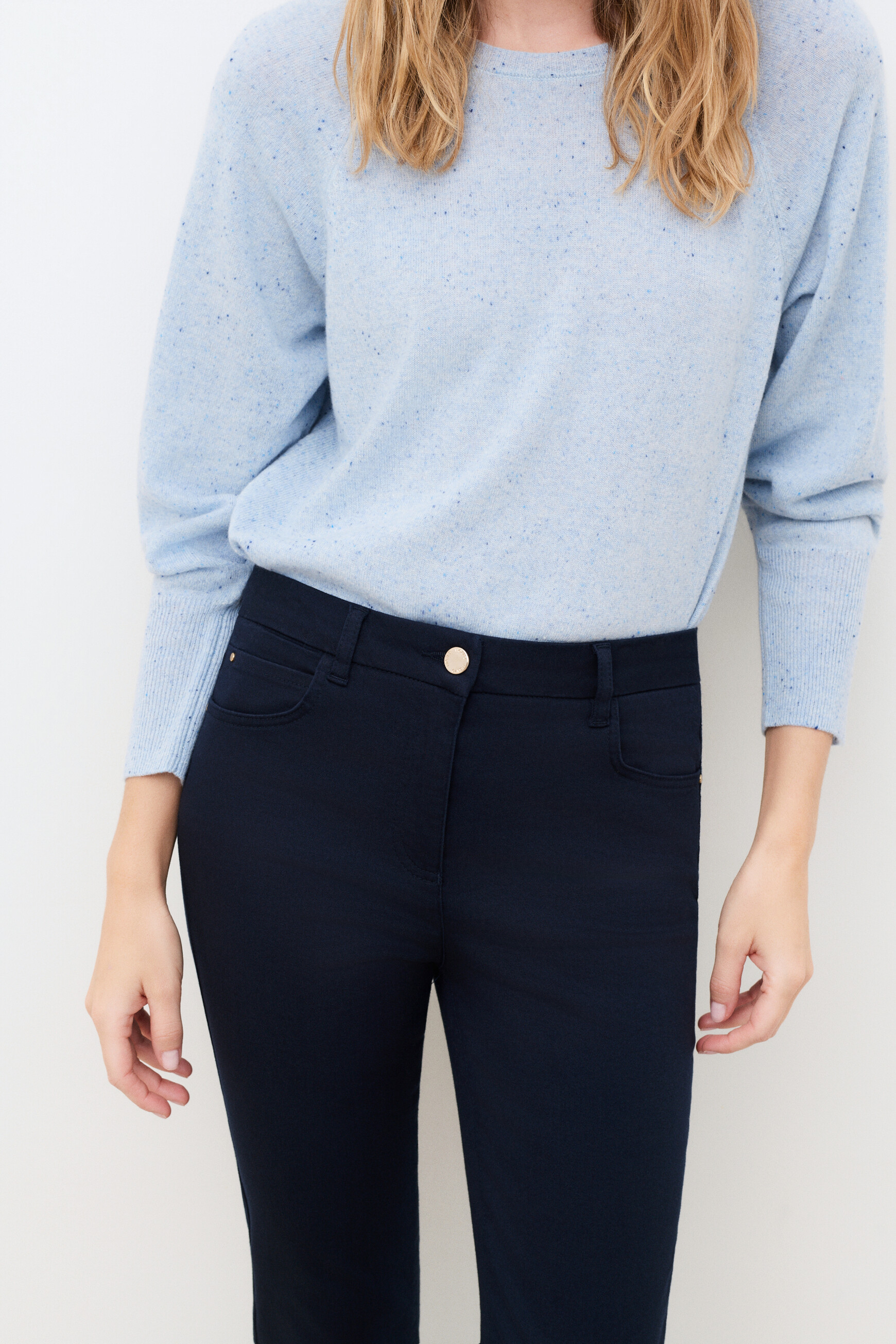 Tony trousers navy blue woman