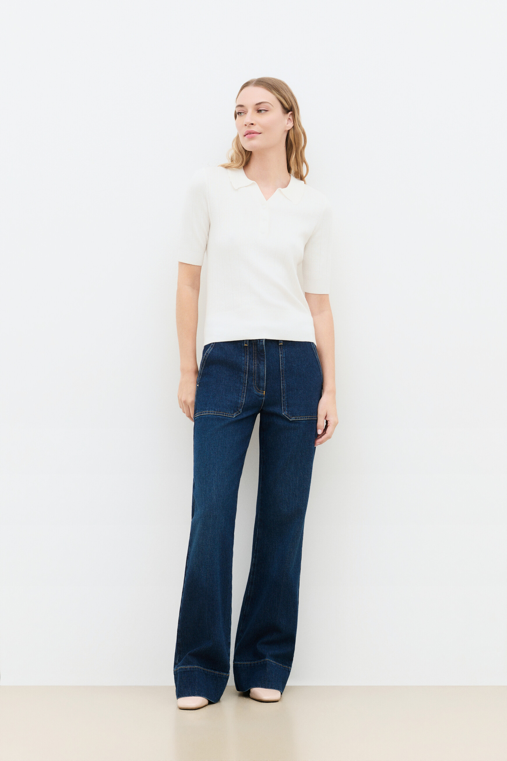 Mdannie sweater ecru woman