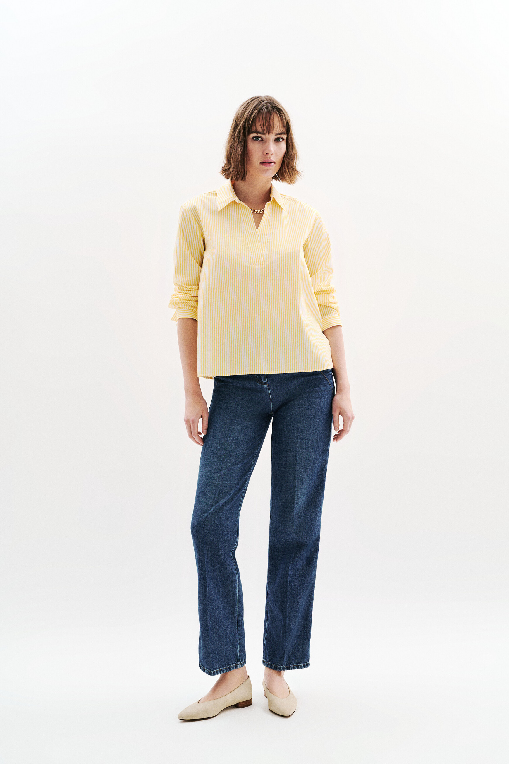 blouse camille jaune citron femme Blouse Camille jaune citron femme