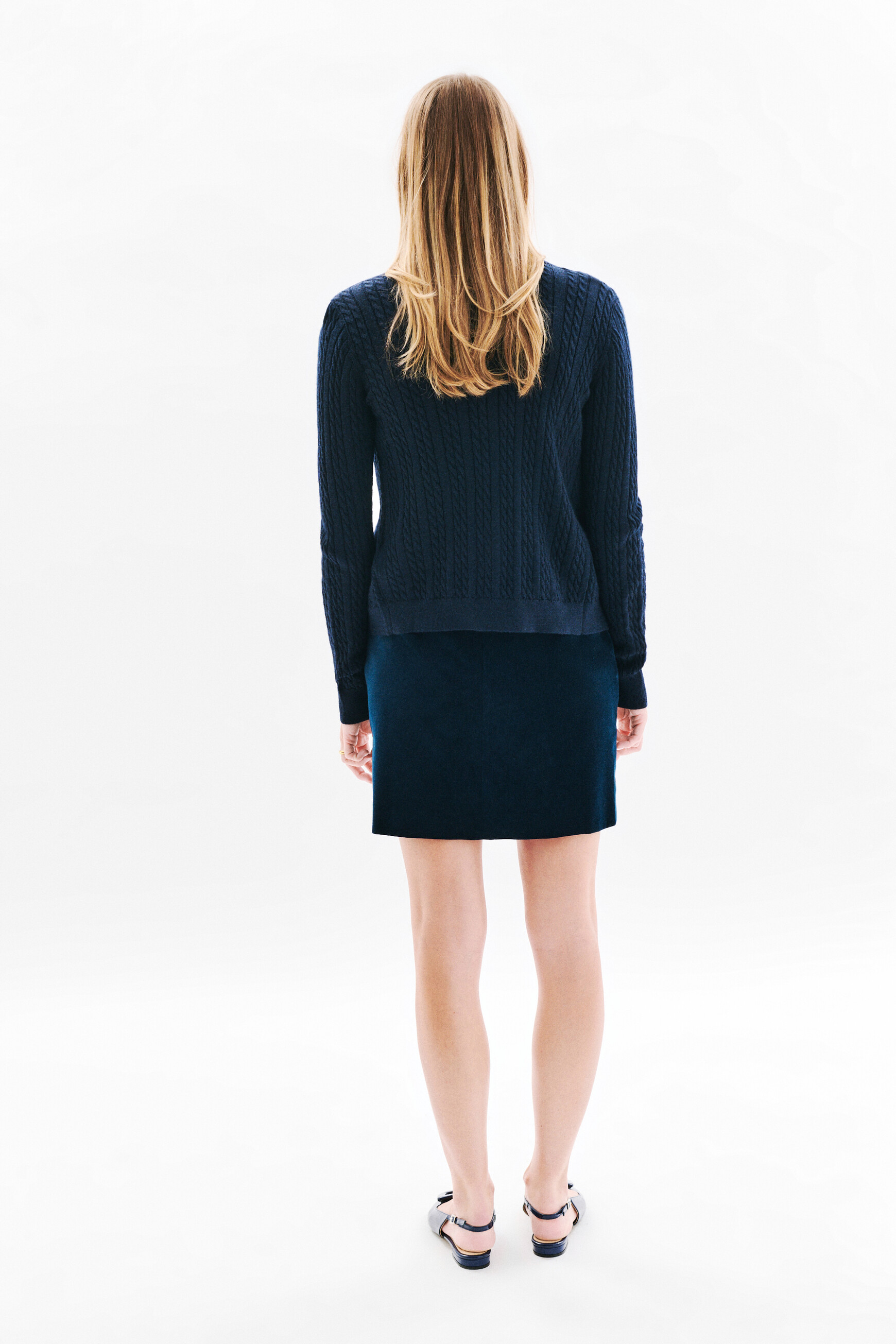 Gilet Mjules bleu marine femme