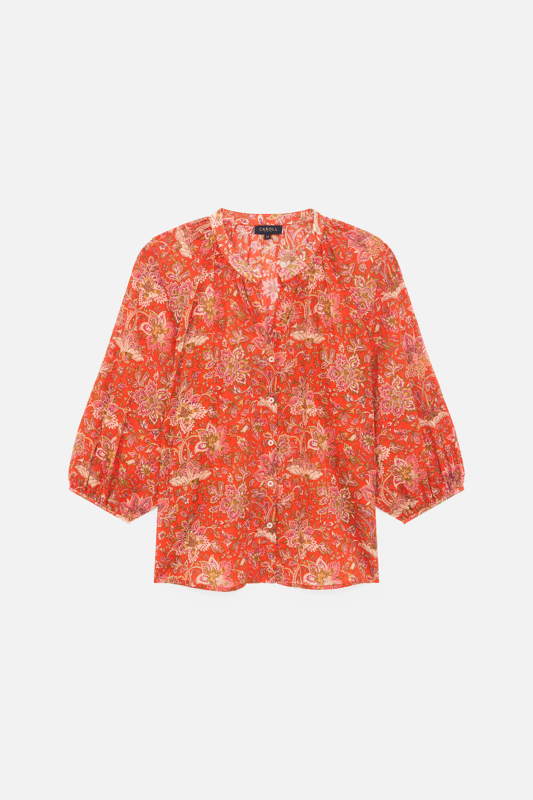 chemise caubie2 rouge femme Chemise Caubie2 rouge femme