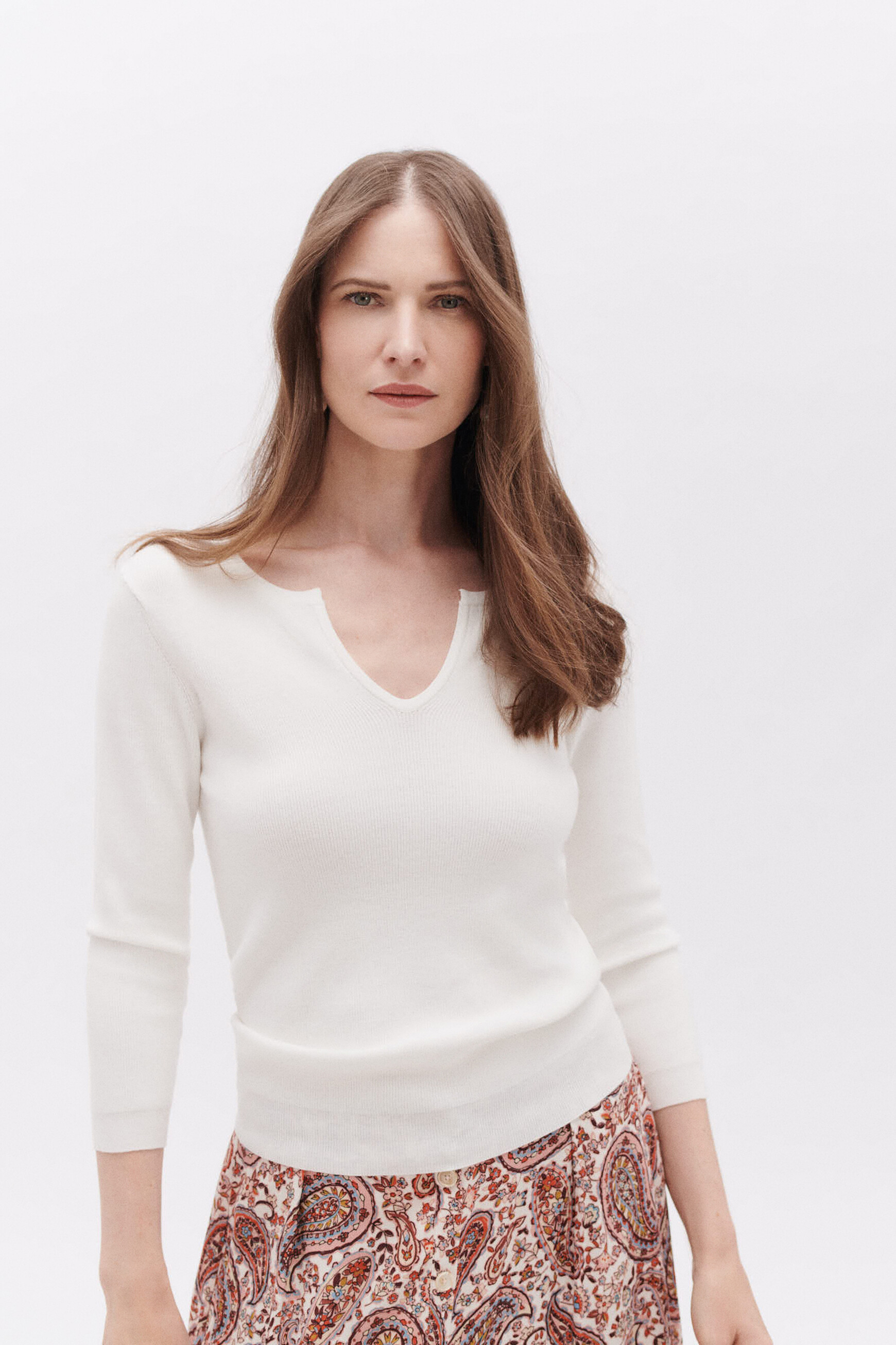 pull mario ivoire femme Pull mario ivoire femme