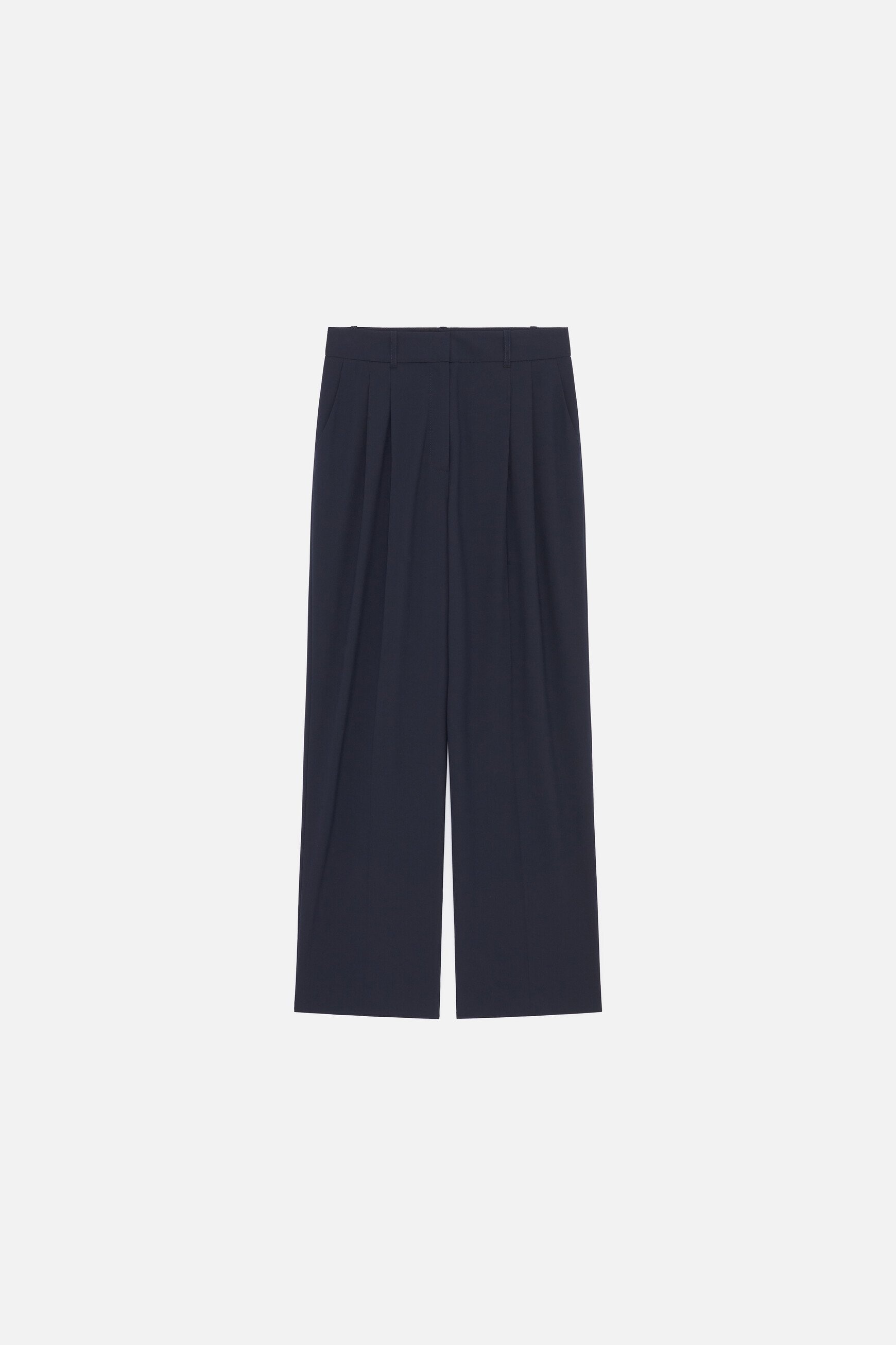 Pliage trousers navy blue woman