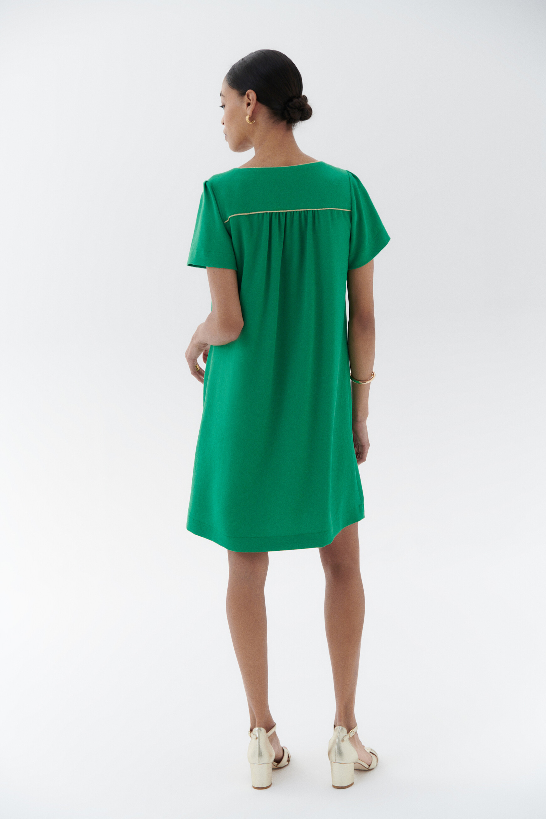 Robe cocktail hotsell vert menthe