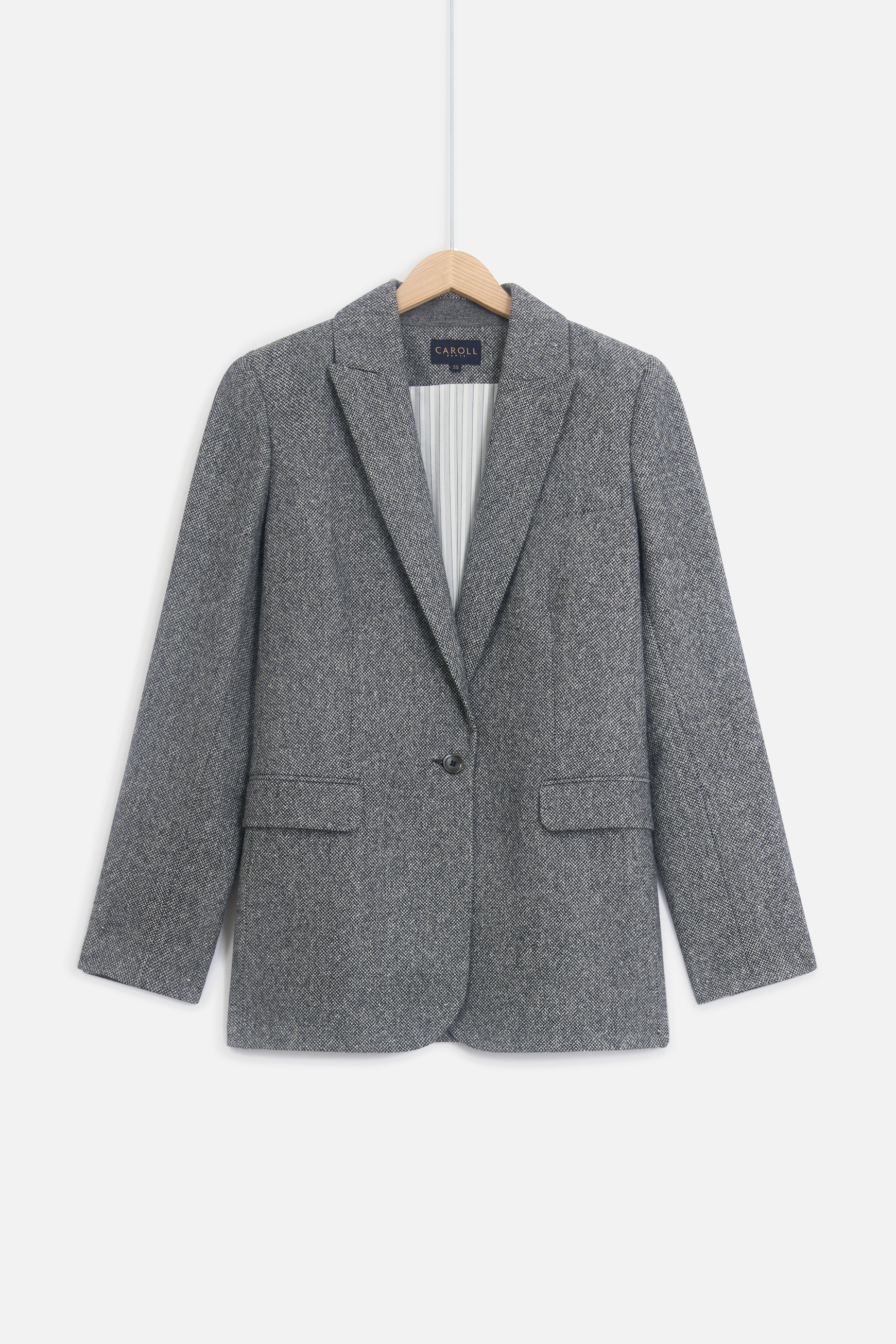 blazer zoe gris fonce femme blazer zoe gris fonce femme