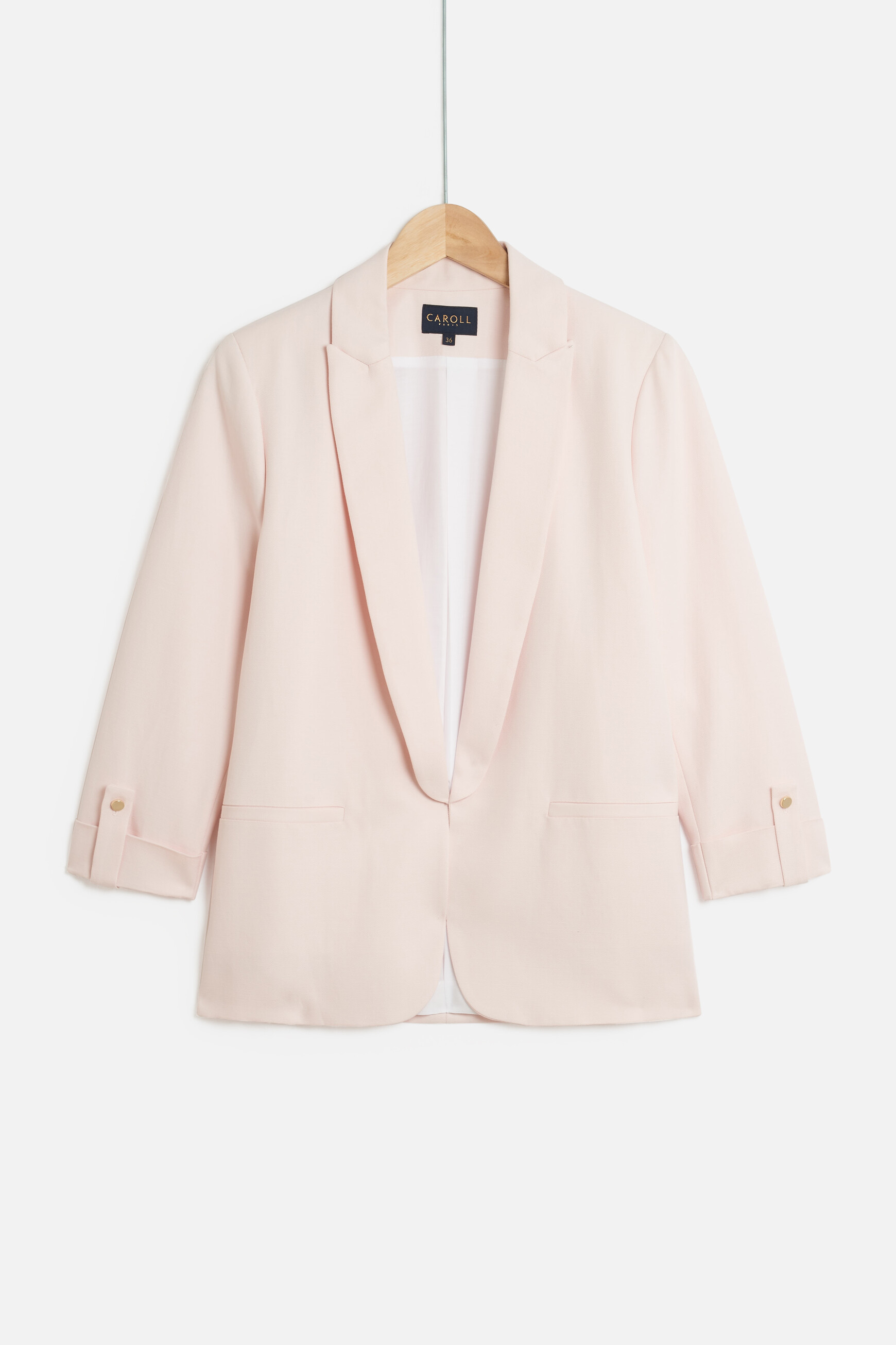 blazer elvie rose clair femme blazer elvie rose clair femme