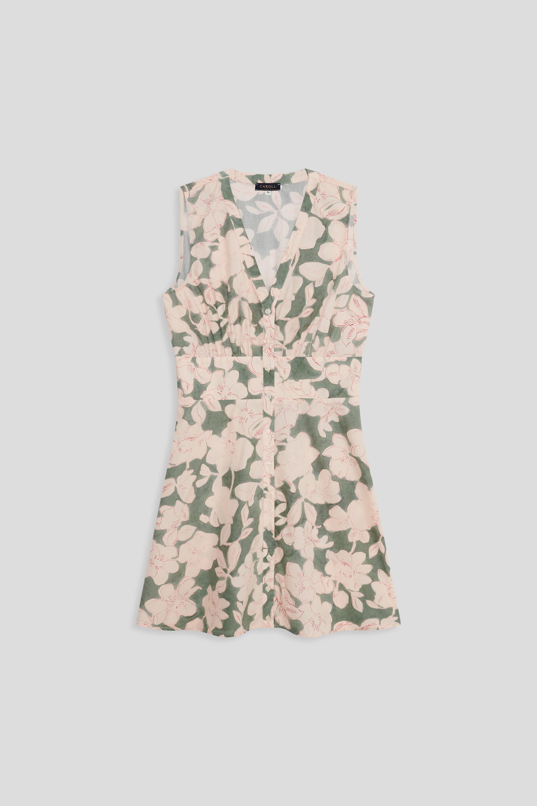 Vestido roana verde mujer