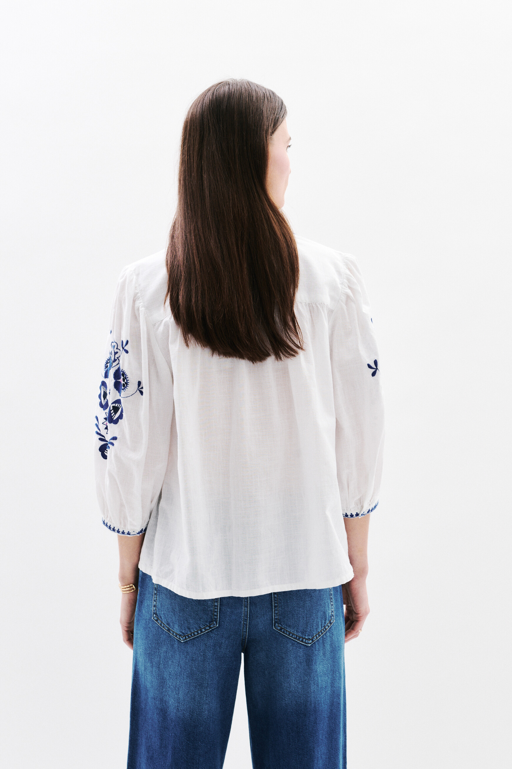 blouse cangelina bleu marine femme Blouse cangelina bleu marine femme