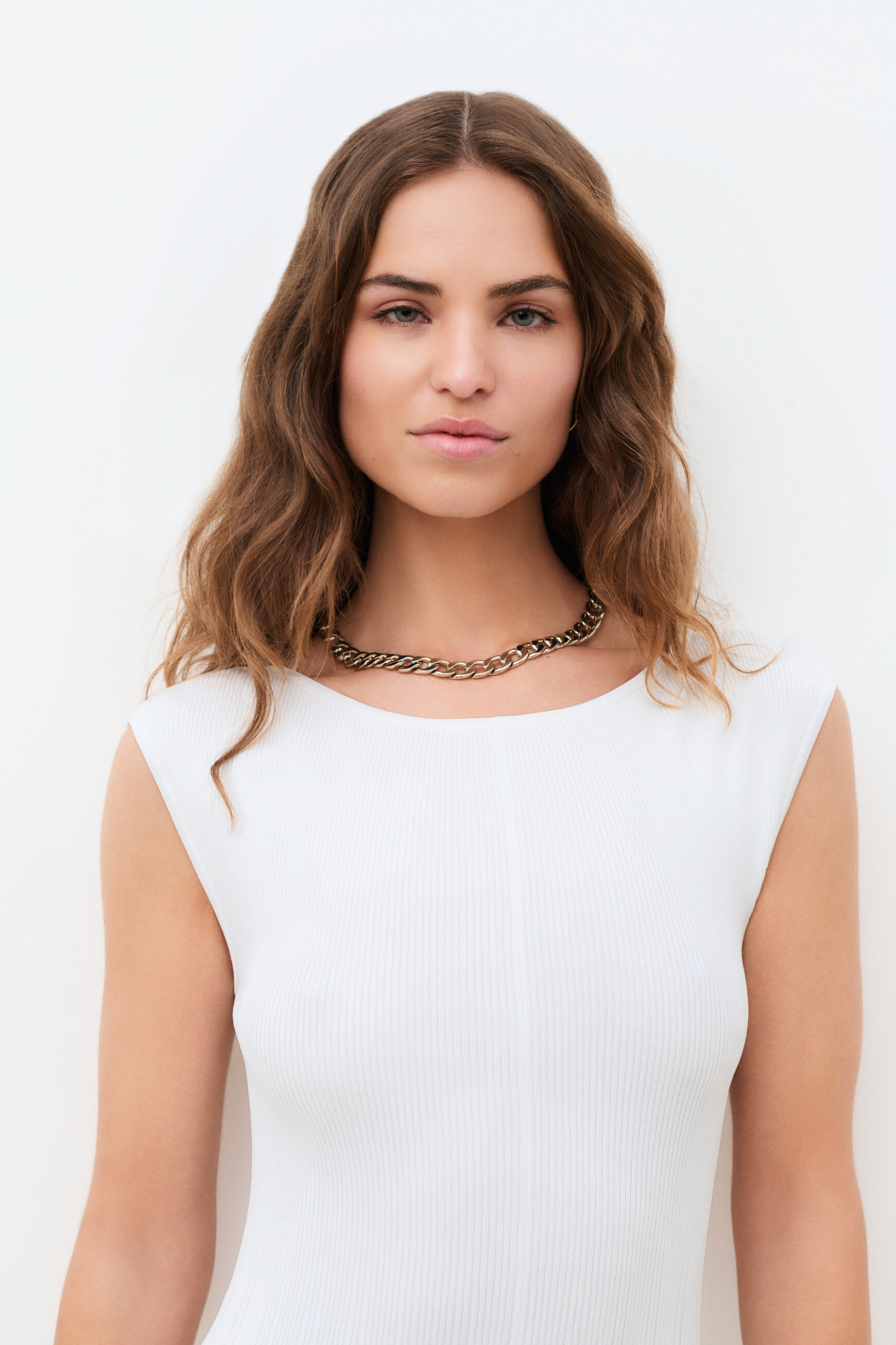 Rdana dress ecru woman