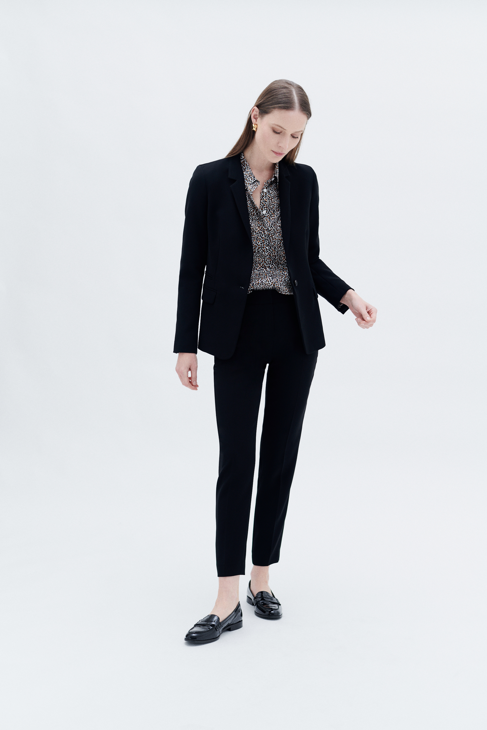 Pantalon noir sales femme caroll