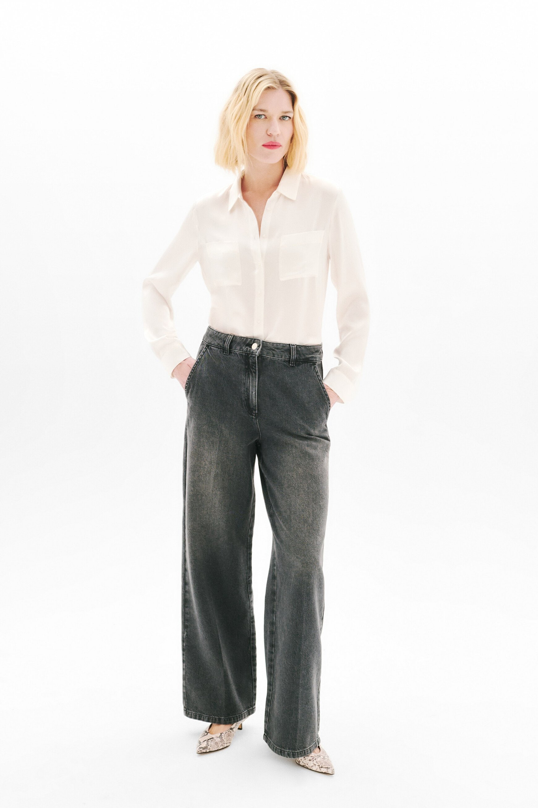 pesuvio2 trousers grey woman Pesuvio2 trousers grey woman