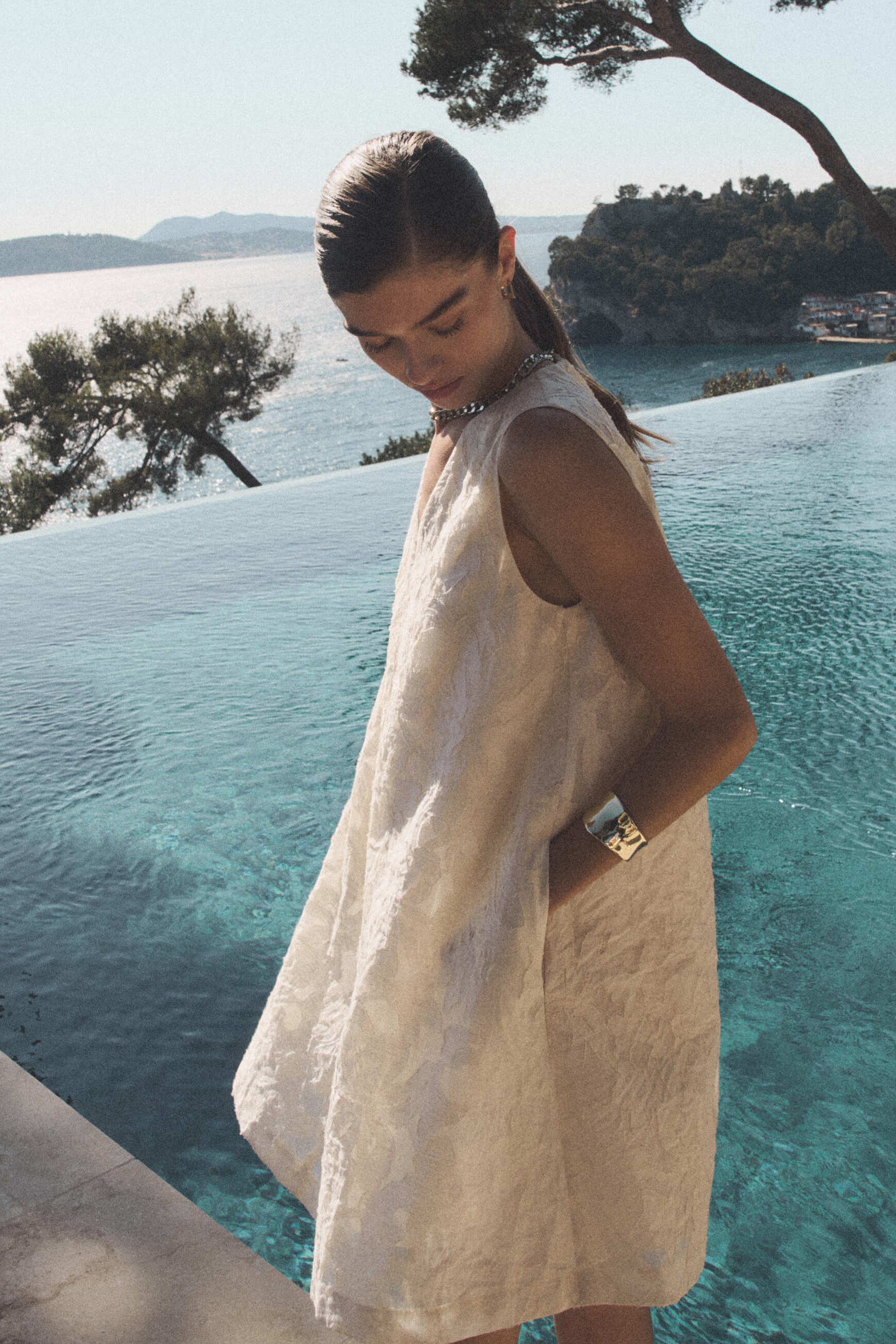 Robe Rbritney ecru femme