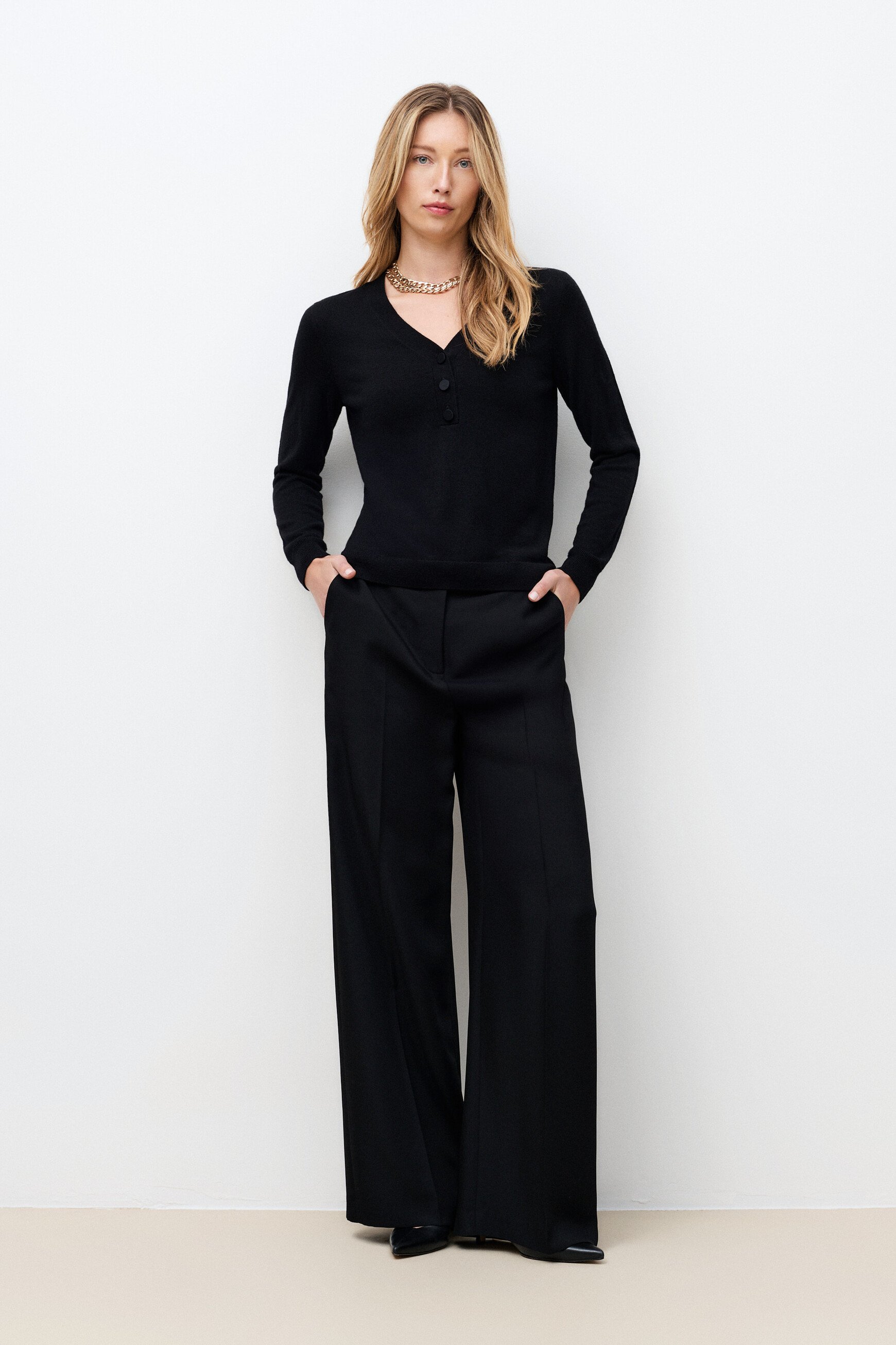 Pull Mbettina noir femme