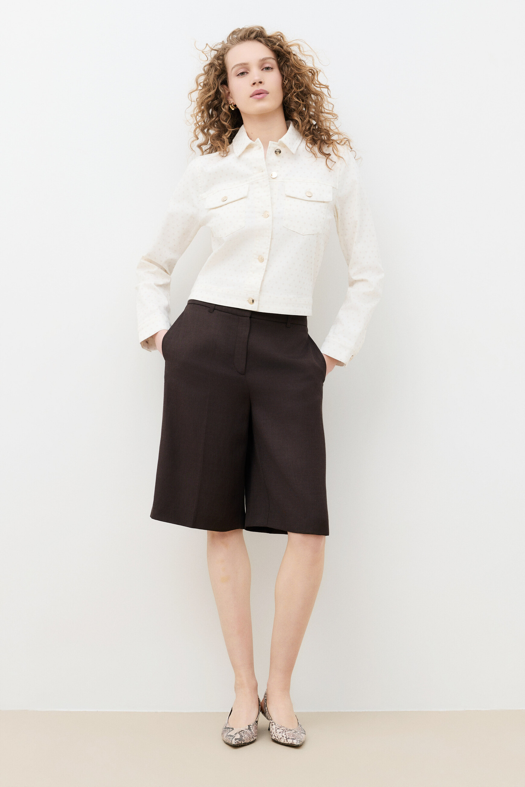 Chaqueta Volubile marfil mujer