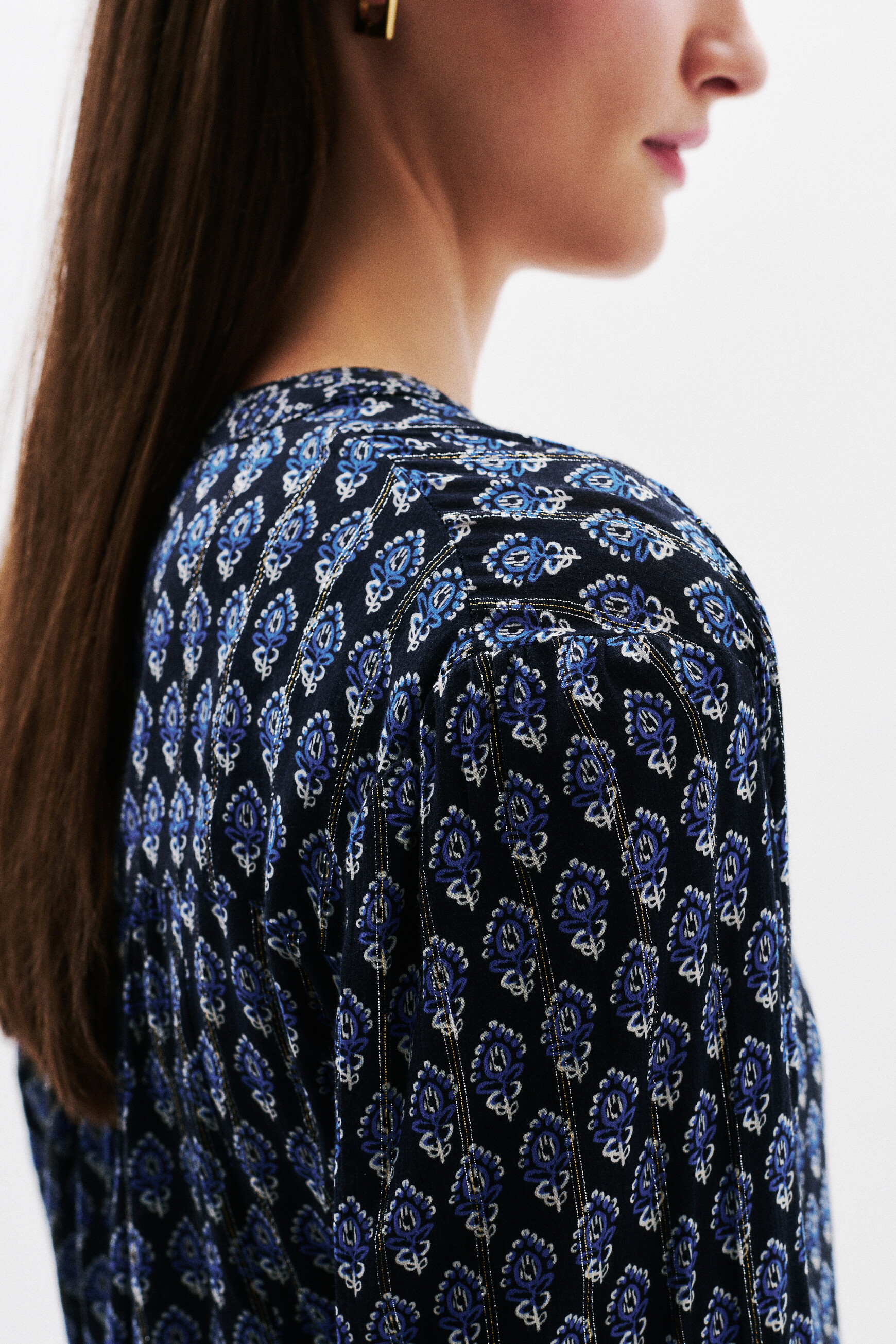 blouse charmy bleu marine femme Blouse Charmy bleu marine femme