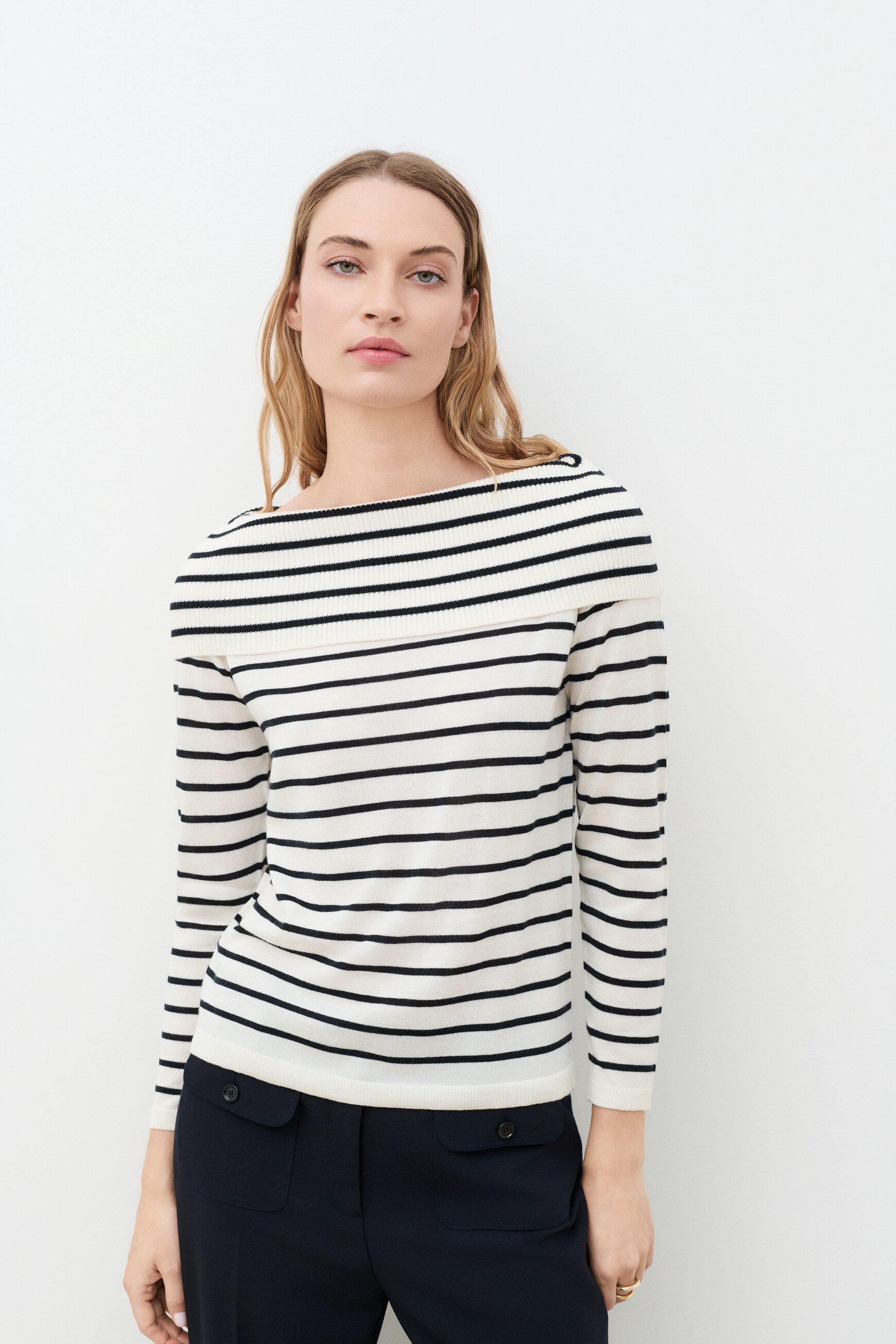 Margie sweater ecru woman