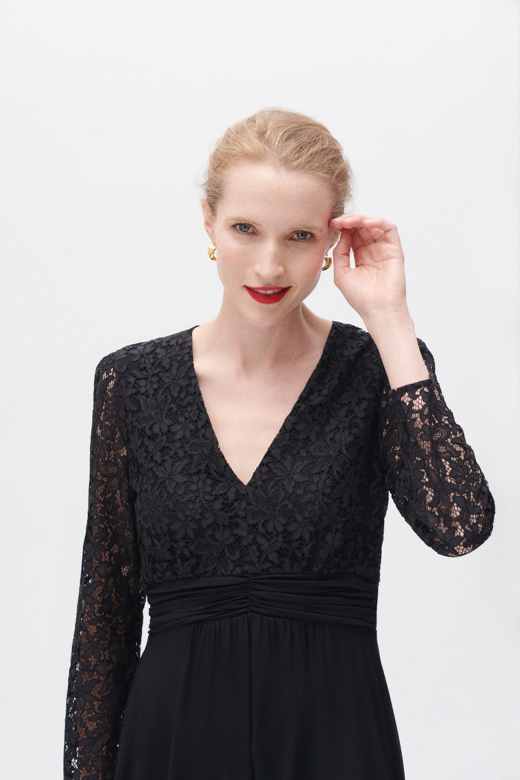 randa dress black woman Randa dress black woman