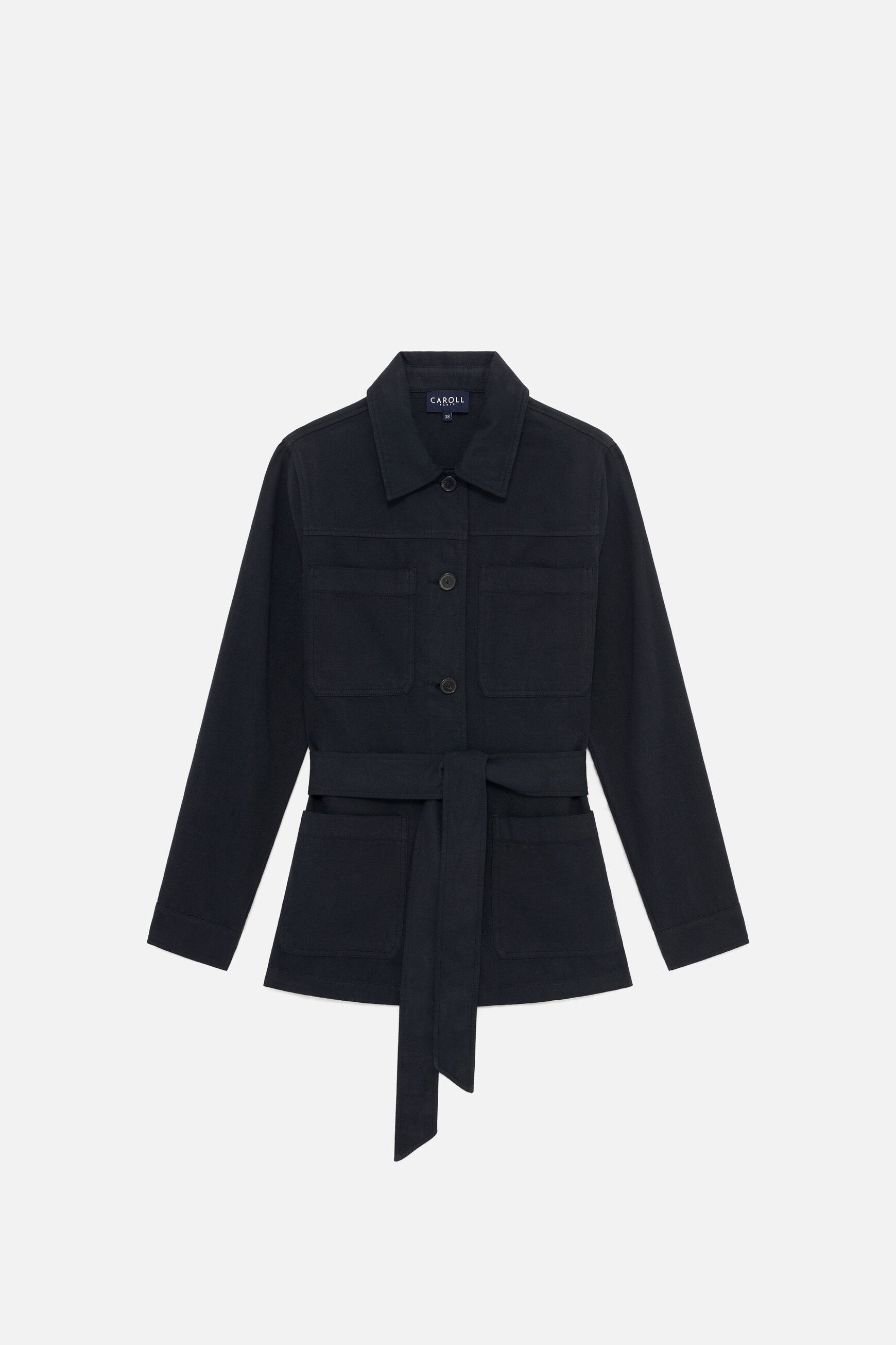 veste saharienne vkelly2 noir femme Veste Saharienne Vkelly2 noir femme