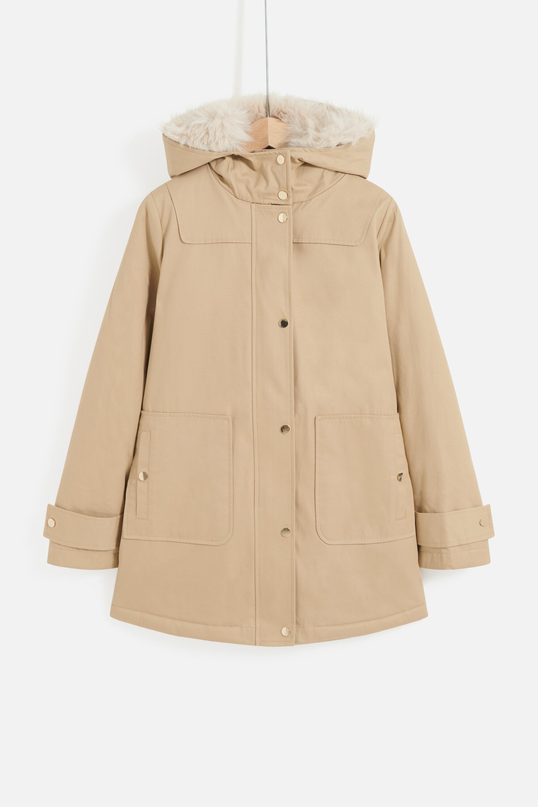 Parka galaska beige femme