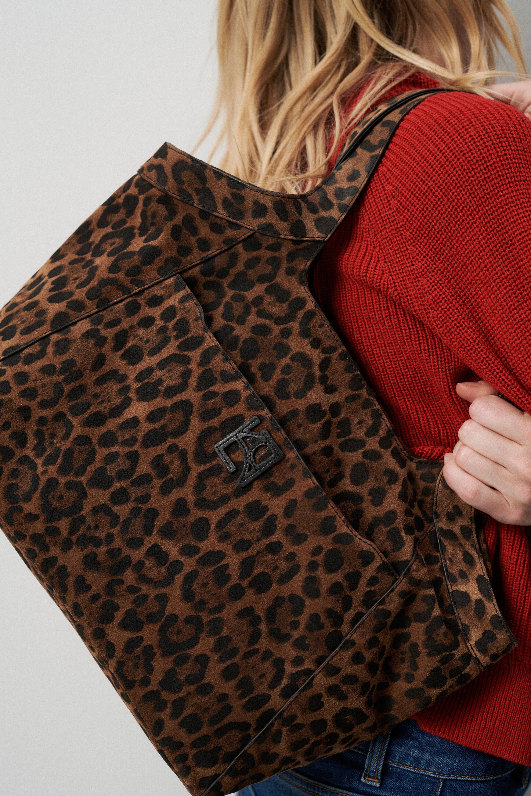 Sac croute de cuir femme cheap