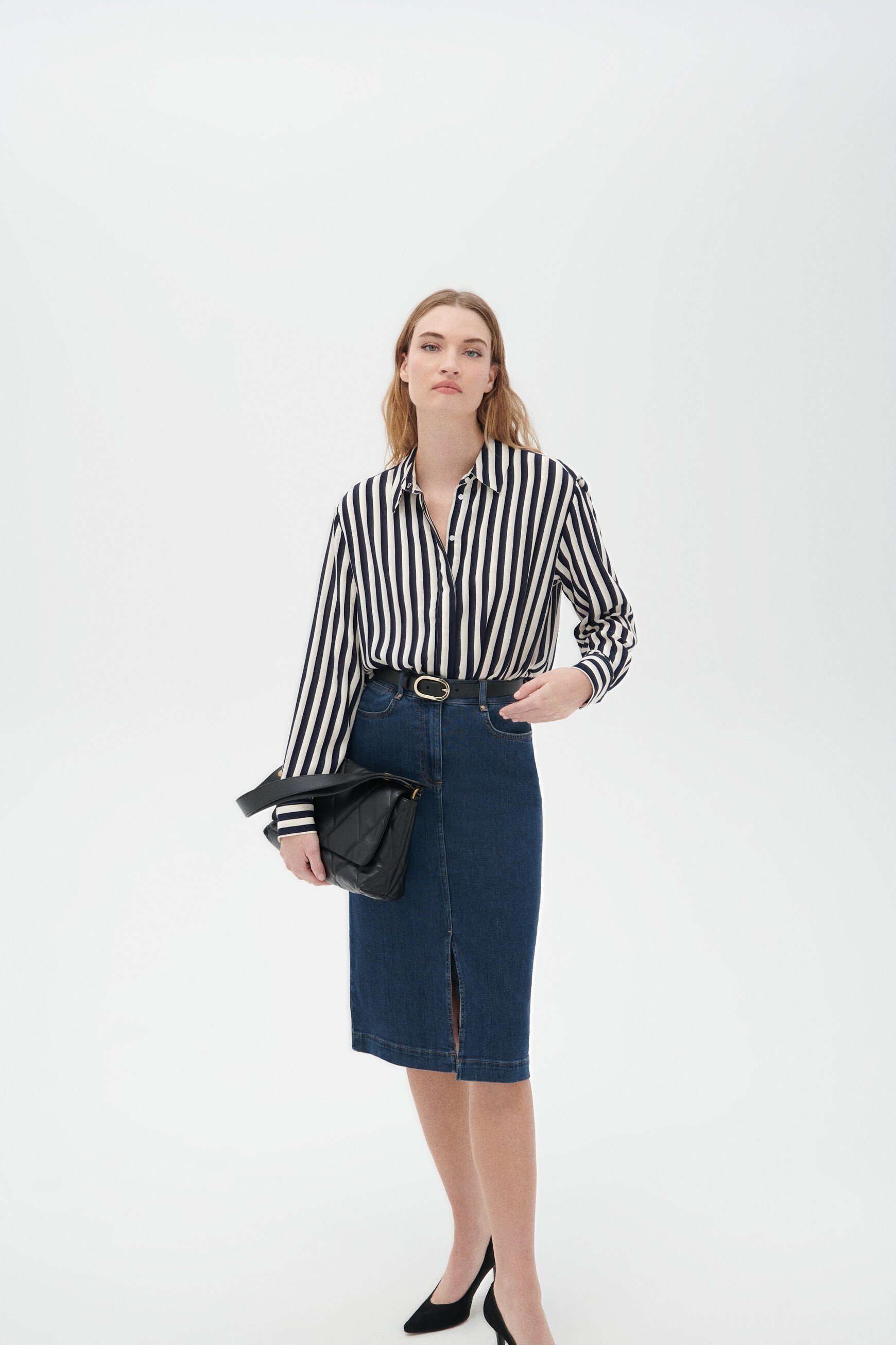 hemd caby marineblauw vrouw Hemd Caby marineblauw vrouw
