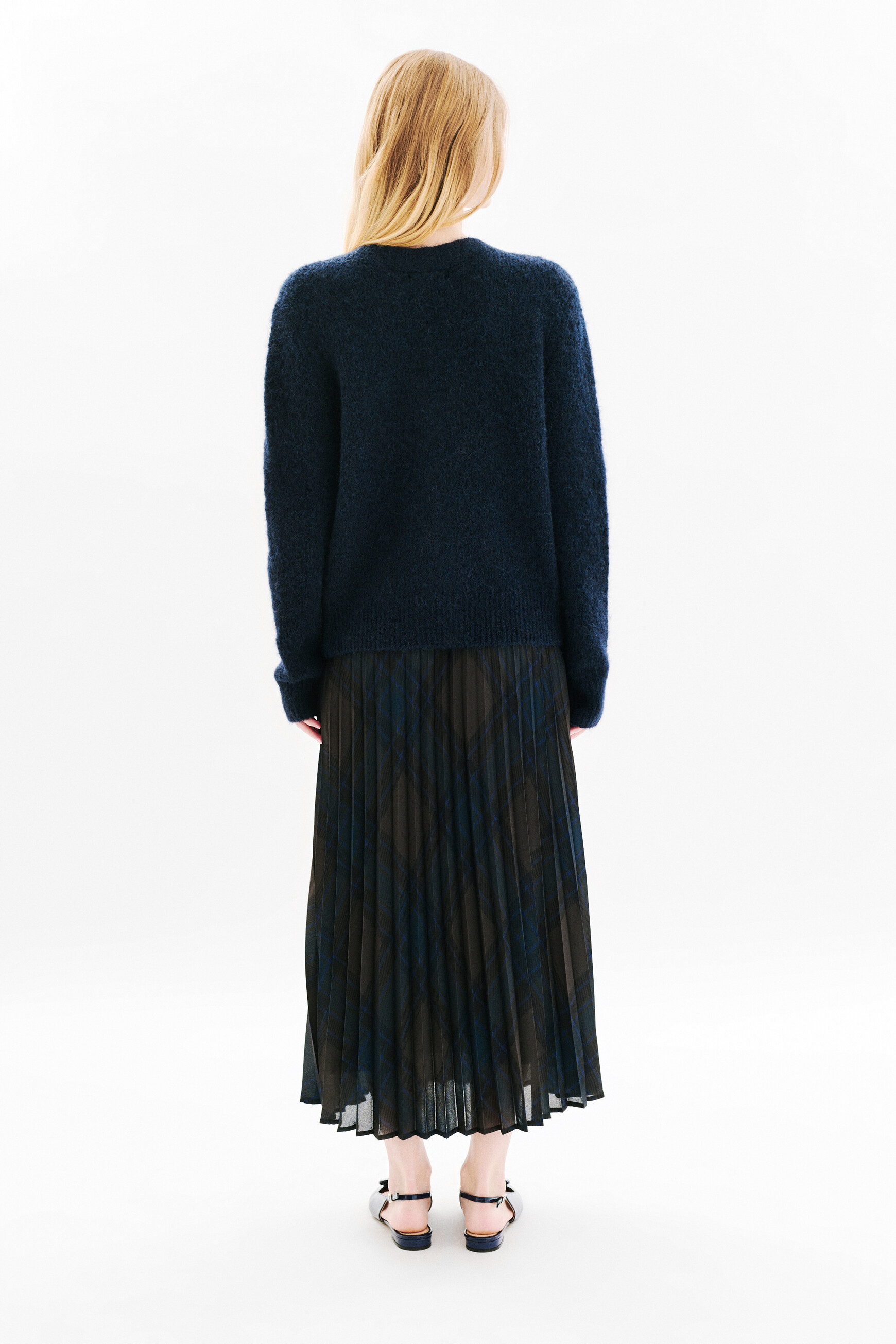 Gilet Mdonatella blu navy donna