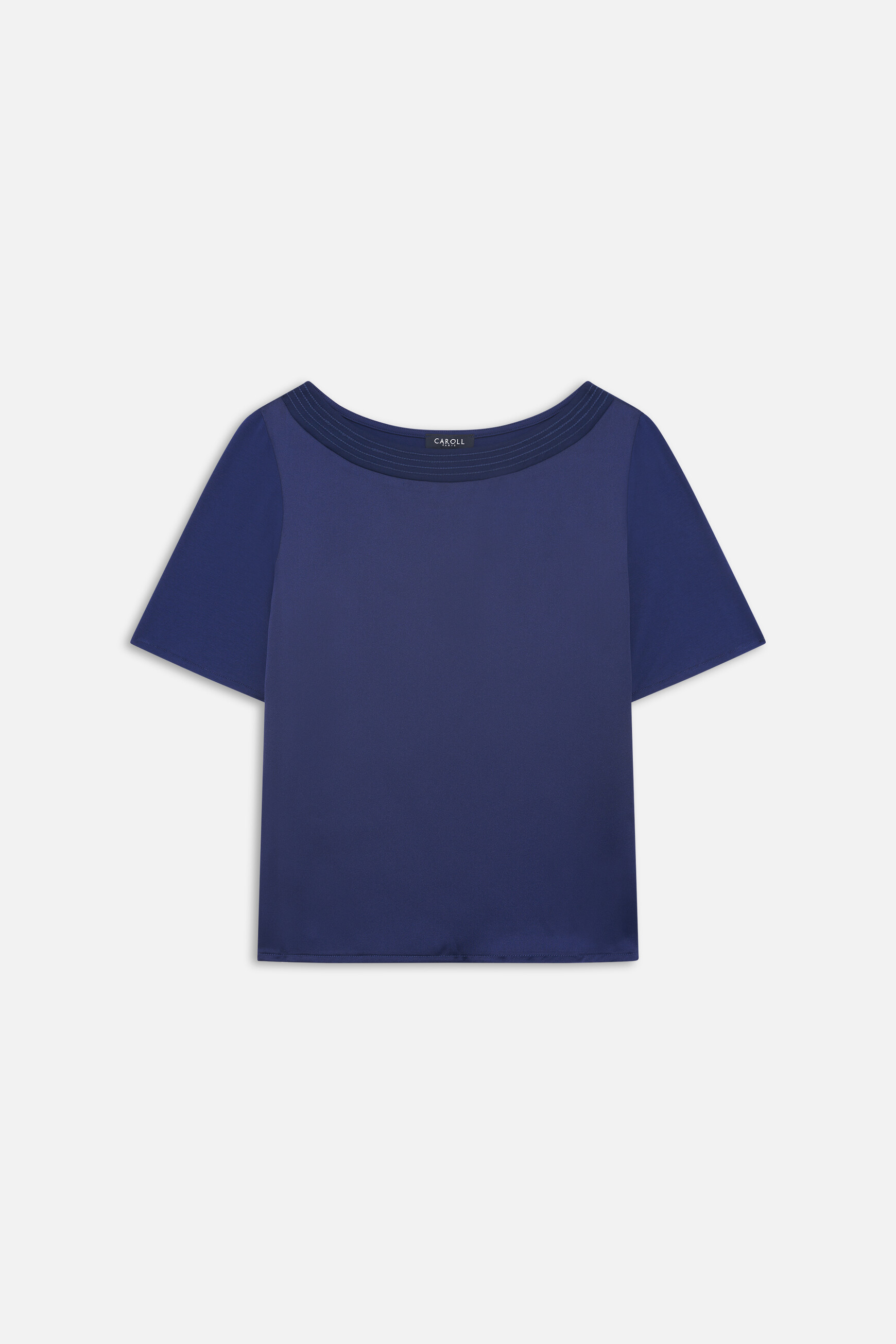 T-shirt Trosi bleu foncé donna