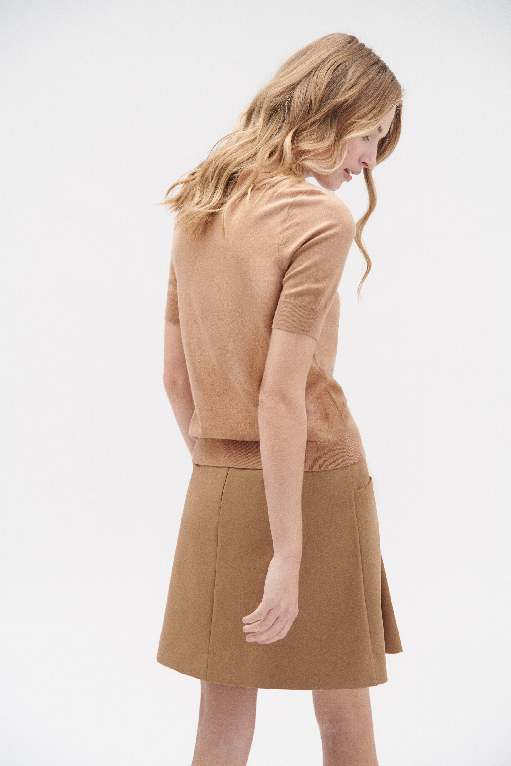 jupe gabriel camel femme Jupe gabriel camel femme