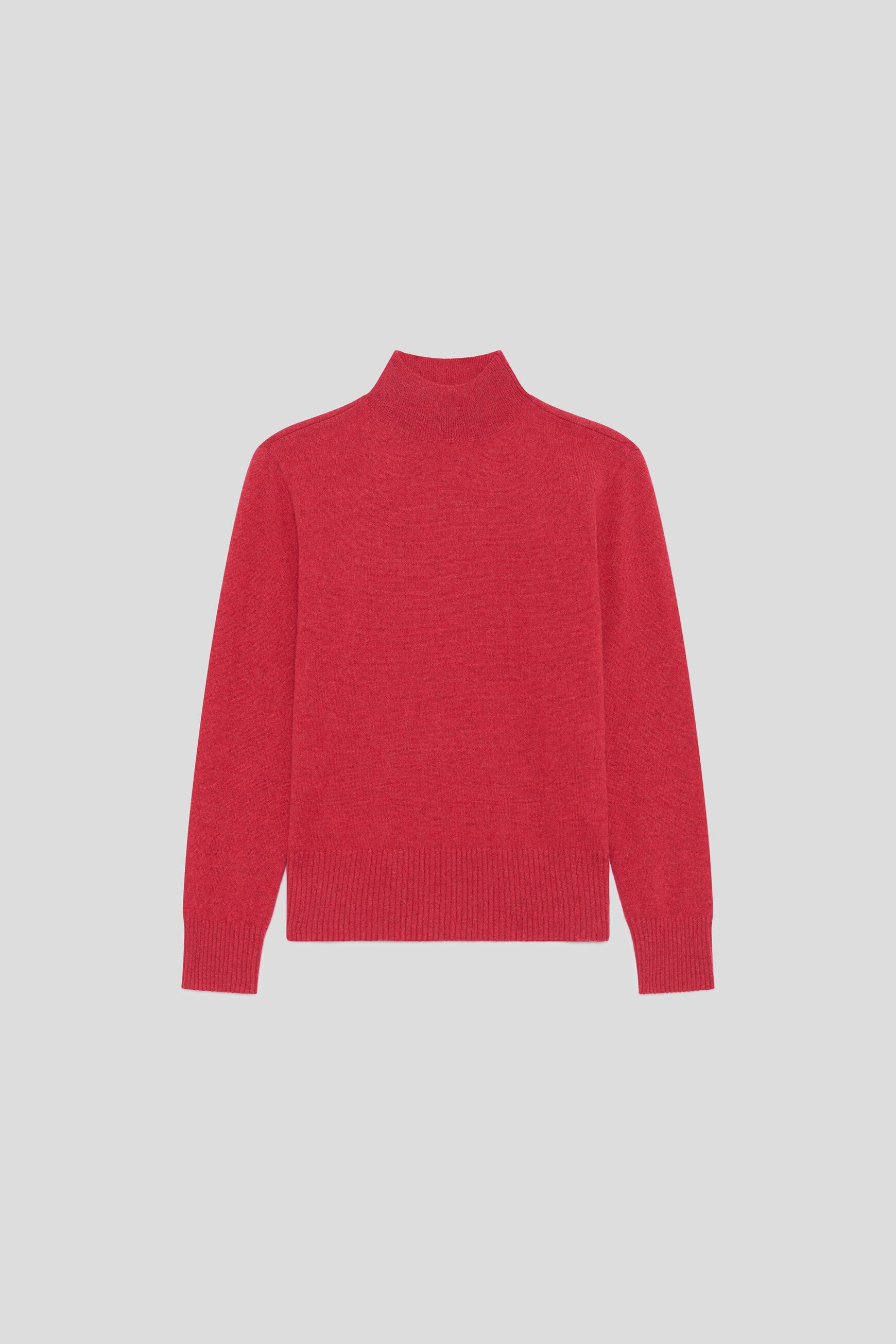 Maglione Mfranklin 100% cashmere rosso donna