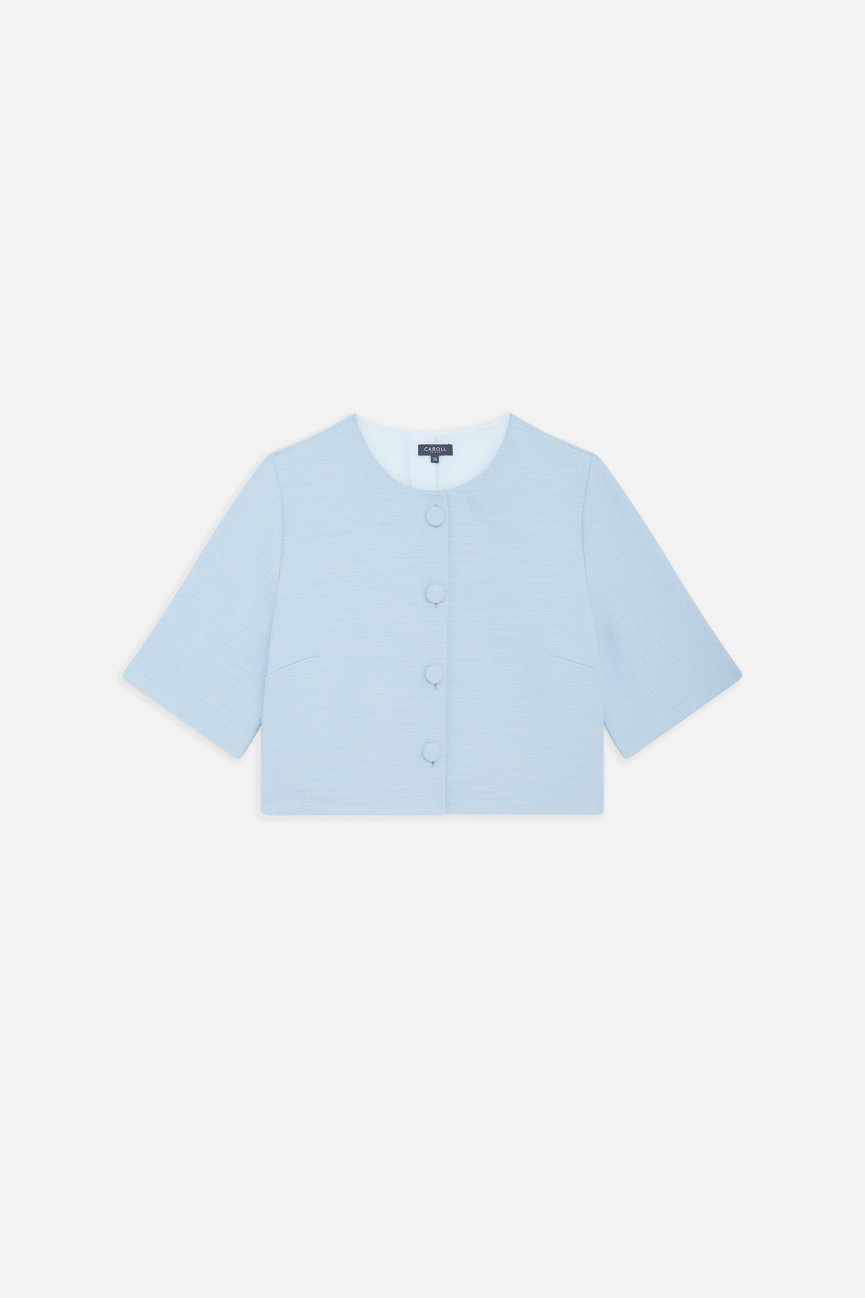 chemisier cmilly bleu ciel femme Chemisier Cmilly bleu ciel femme