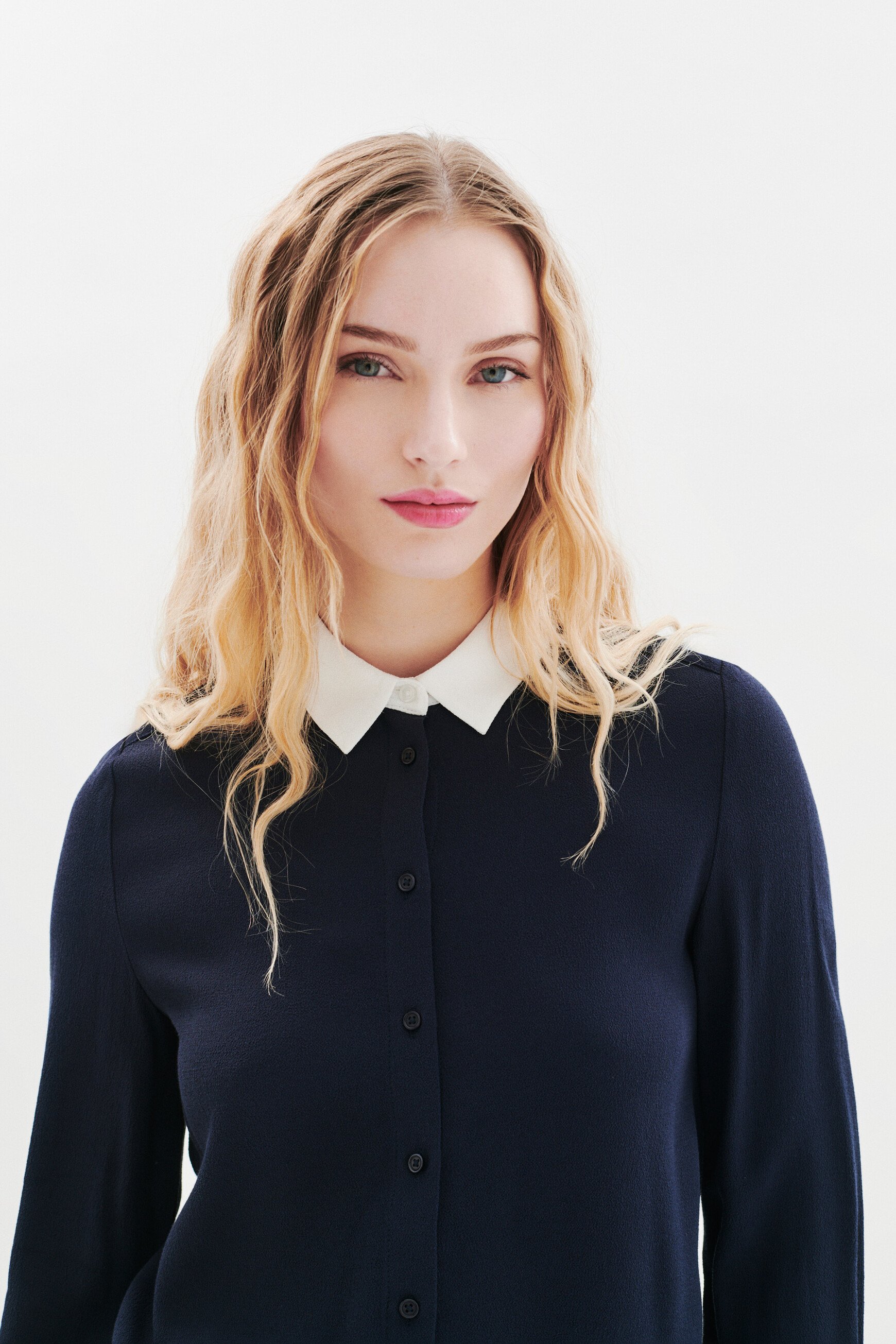 Cbrendon shirt navy blue woman