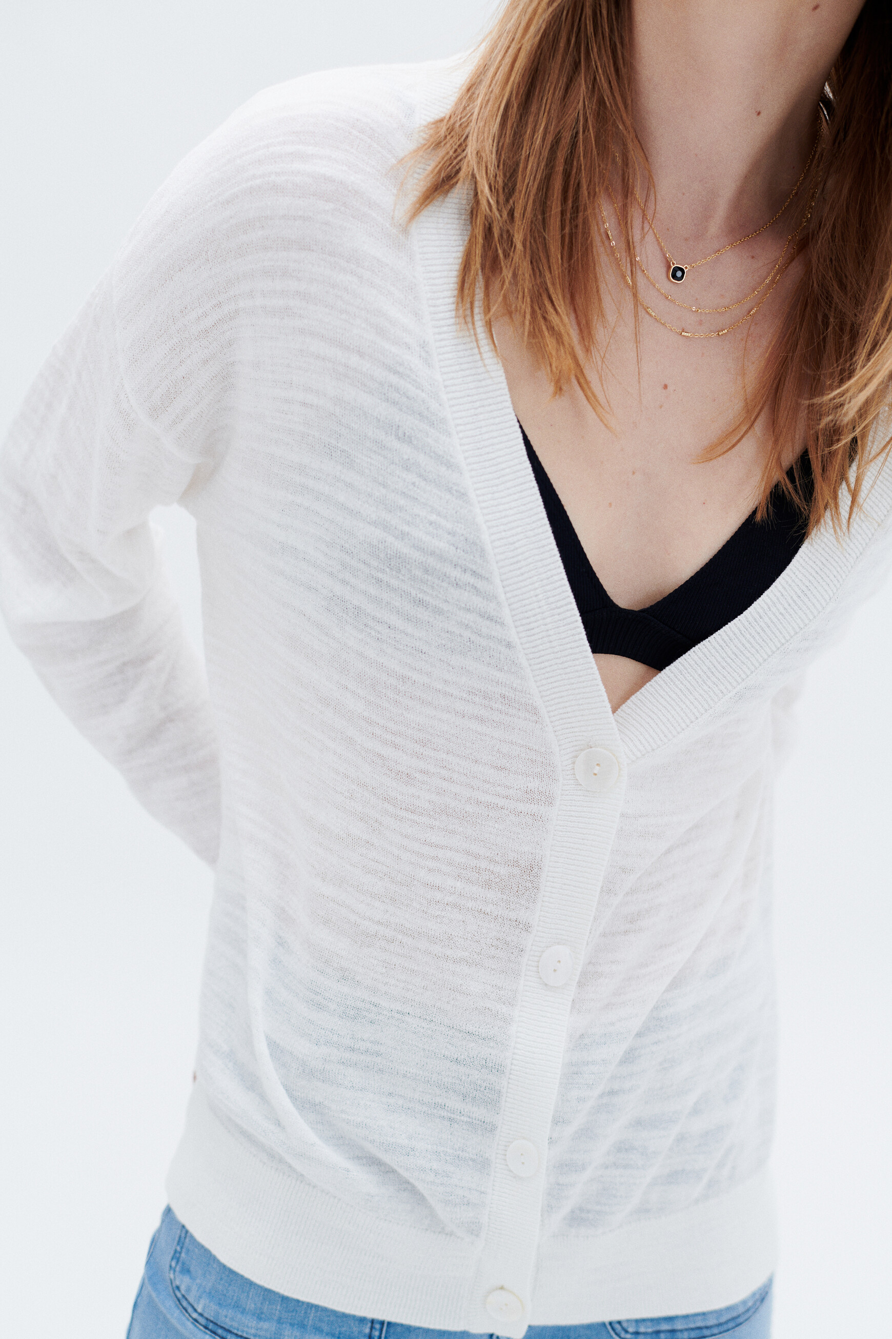 gilet mizia blanc femme Gilet mizia blanc femme
