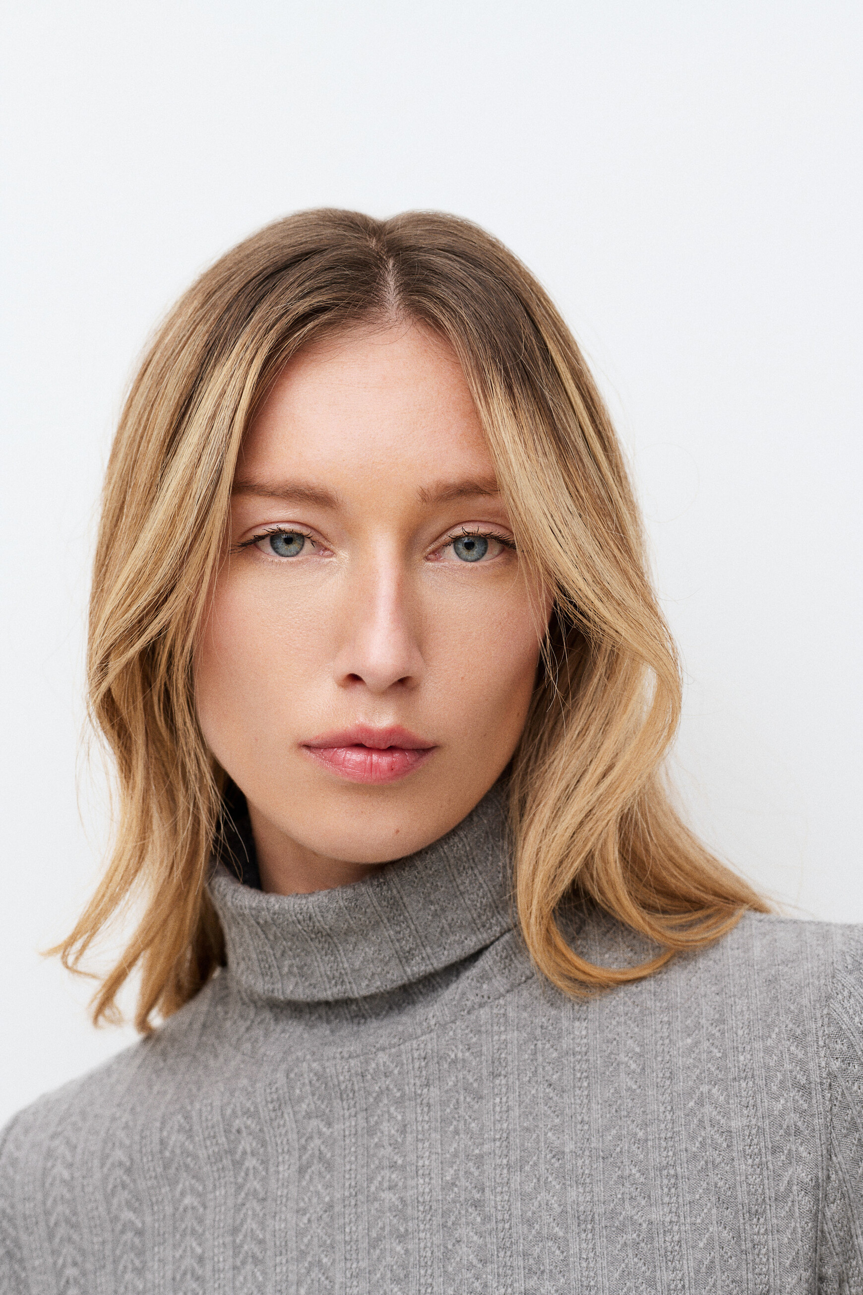 T-shirt tjena grigio chiaro donna