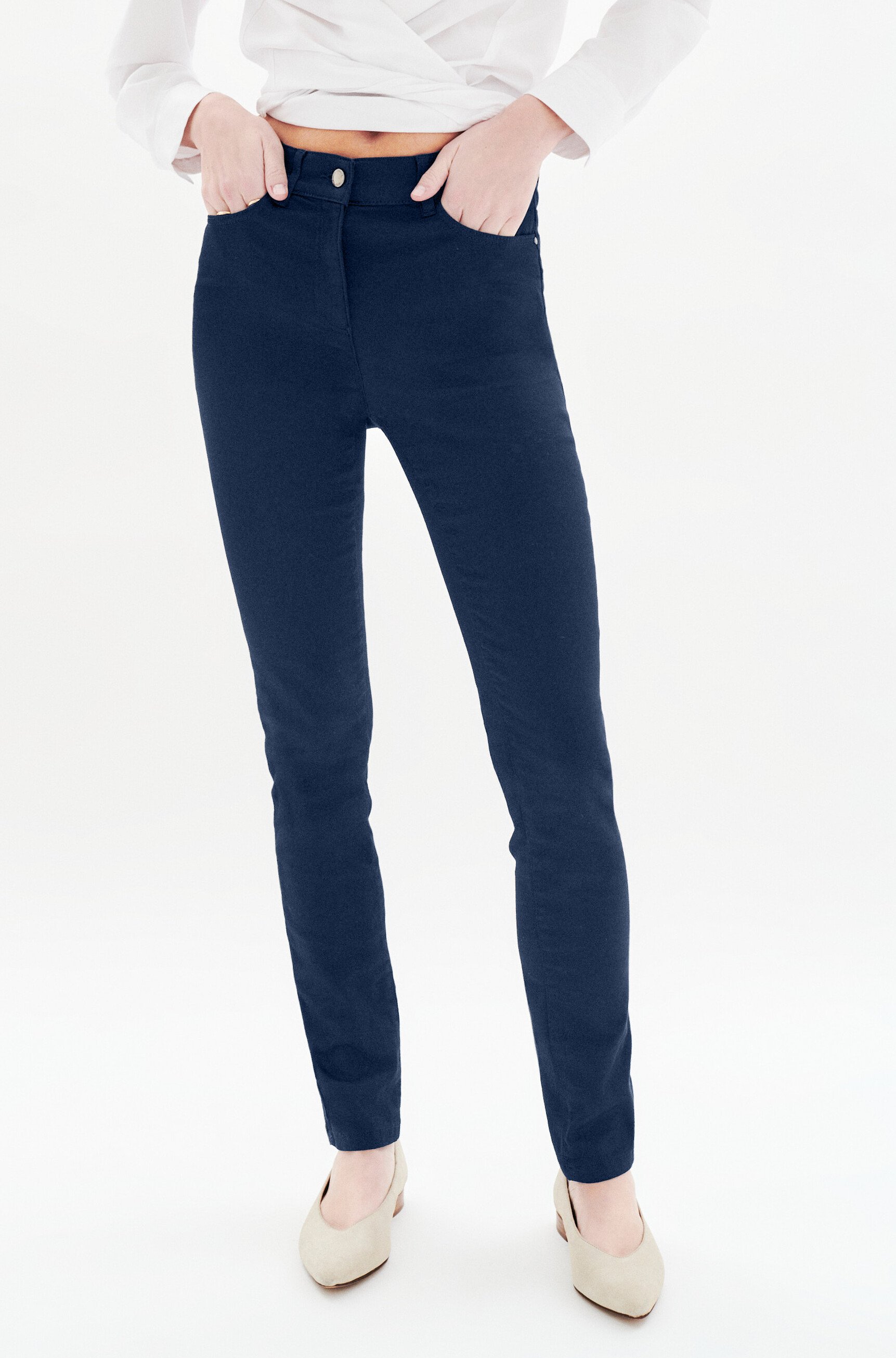 pantalon joss b bleu marine femme pantalon joss b bleu marine femme
