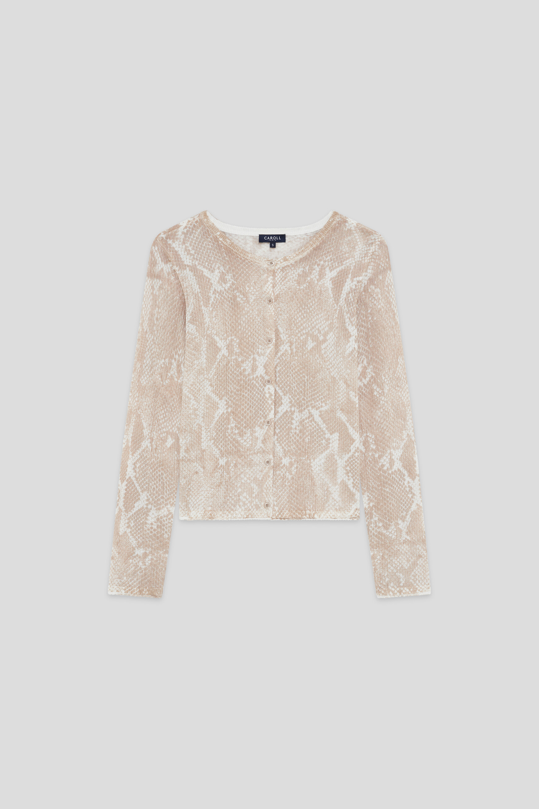 Gilet Mstacy beige femme
