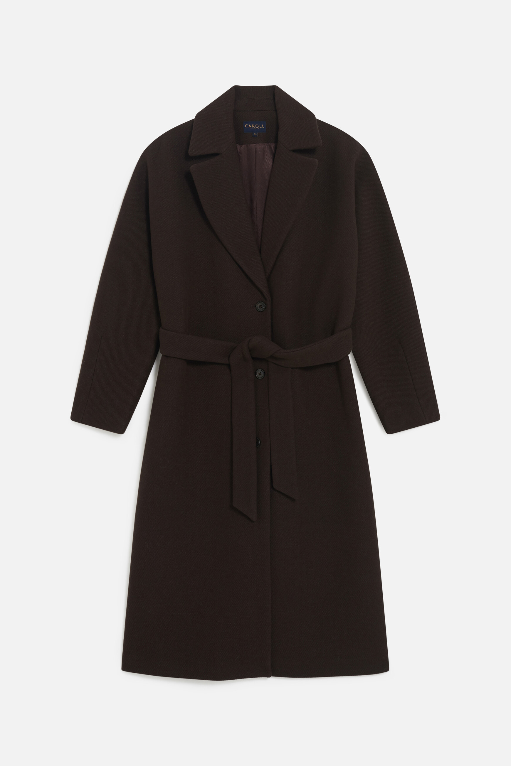 Gapitra coat dark brown woman