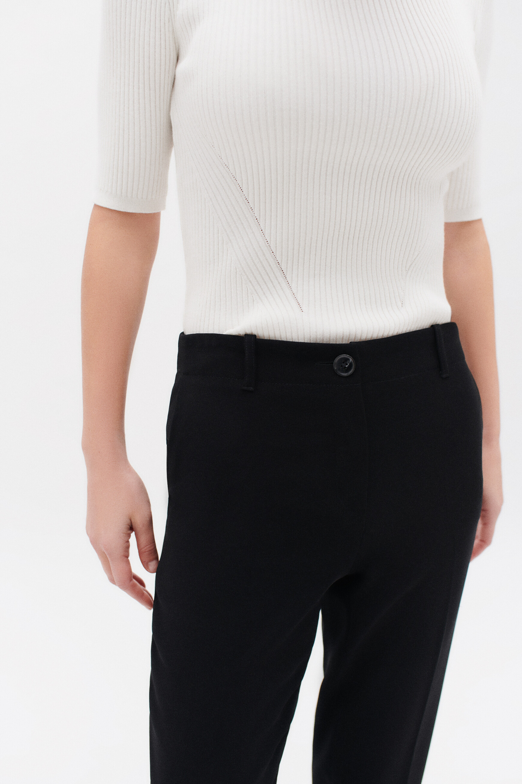 pantalon gautier noir femme pantalon gautier noir femme