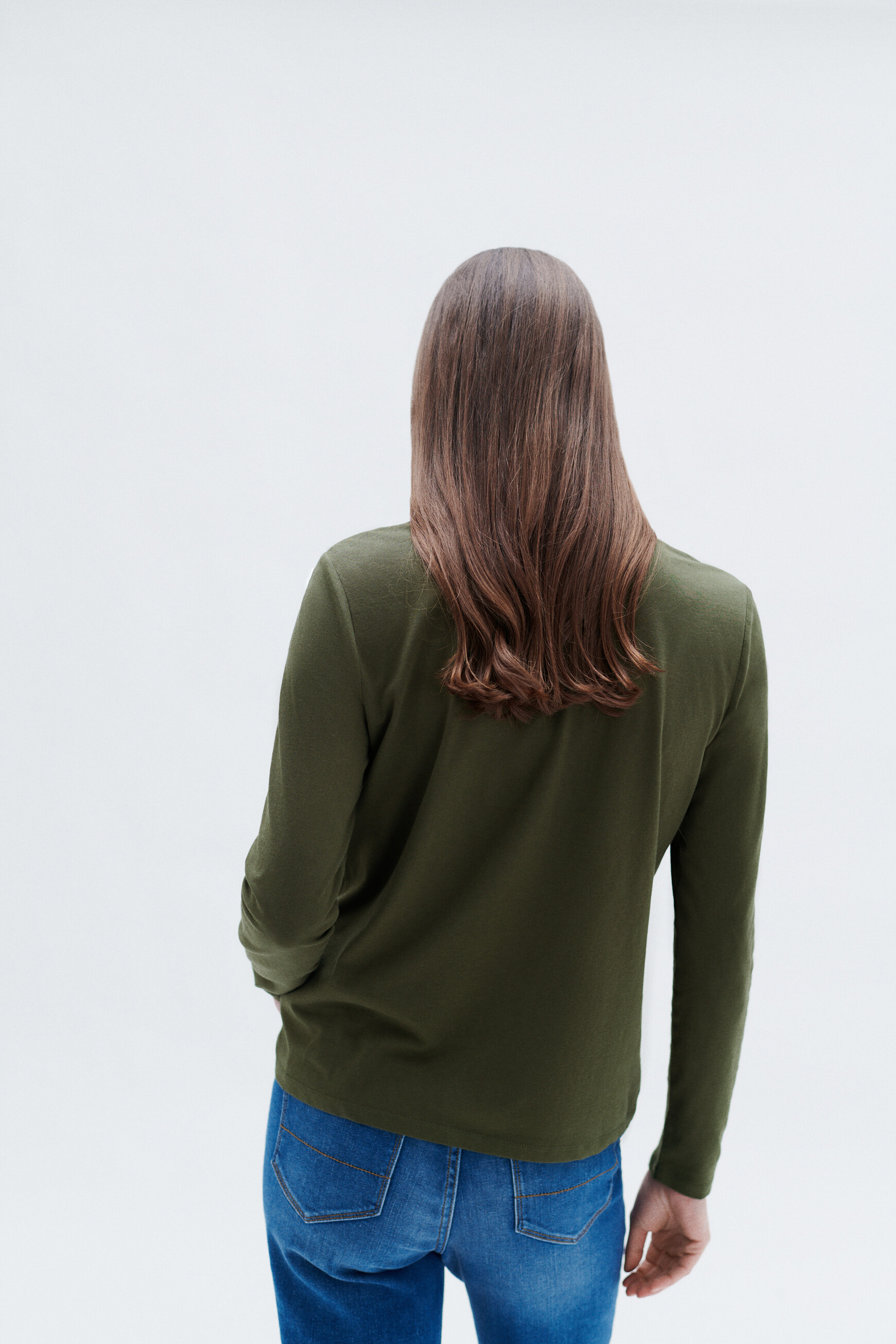 T-shirt tirus vert clair femme