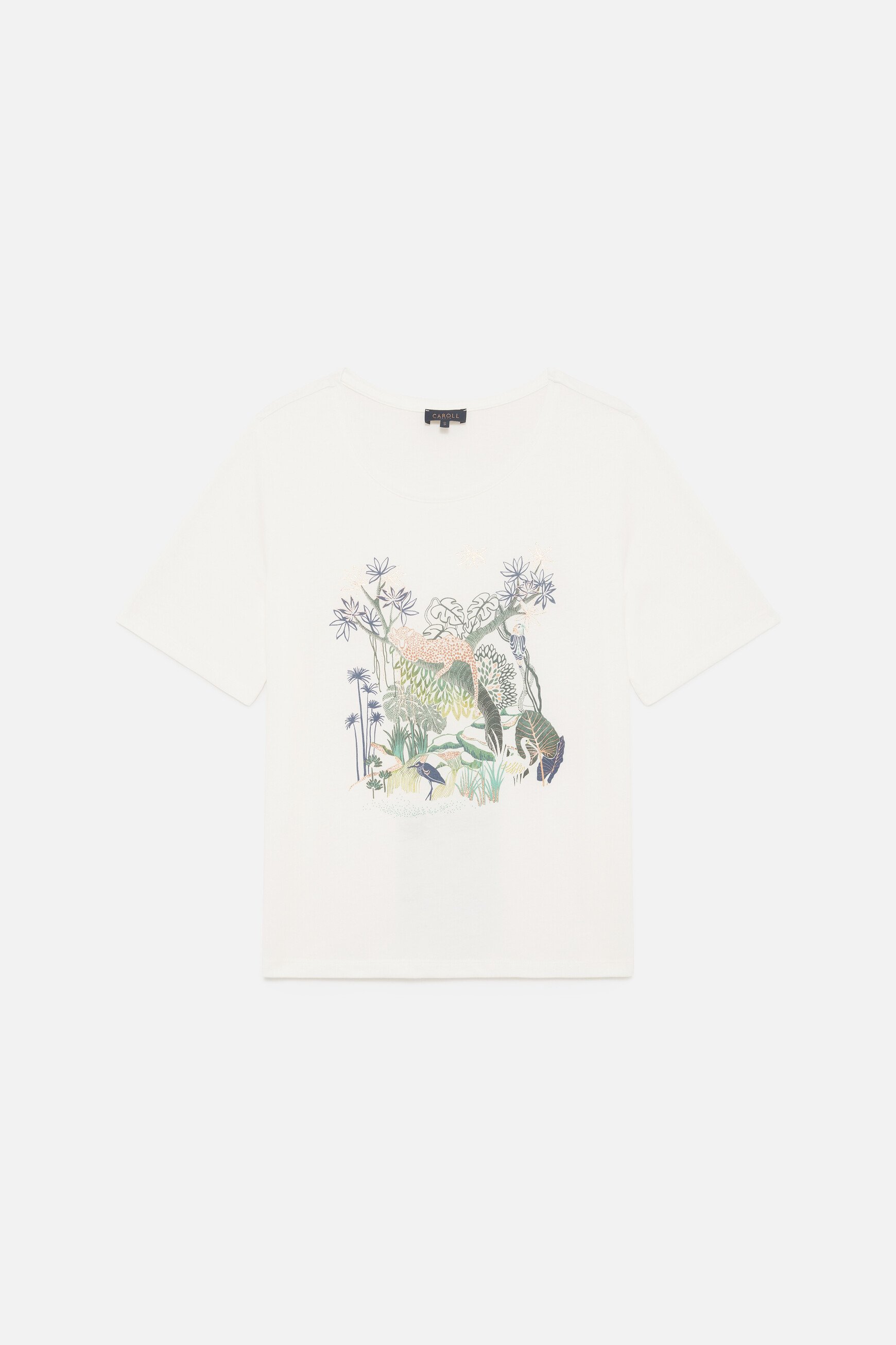 tcanopee t shirt khakigroen vrouw Tcanopee t-shirt khakigroen vrouw