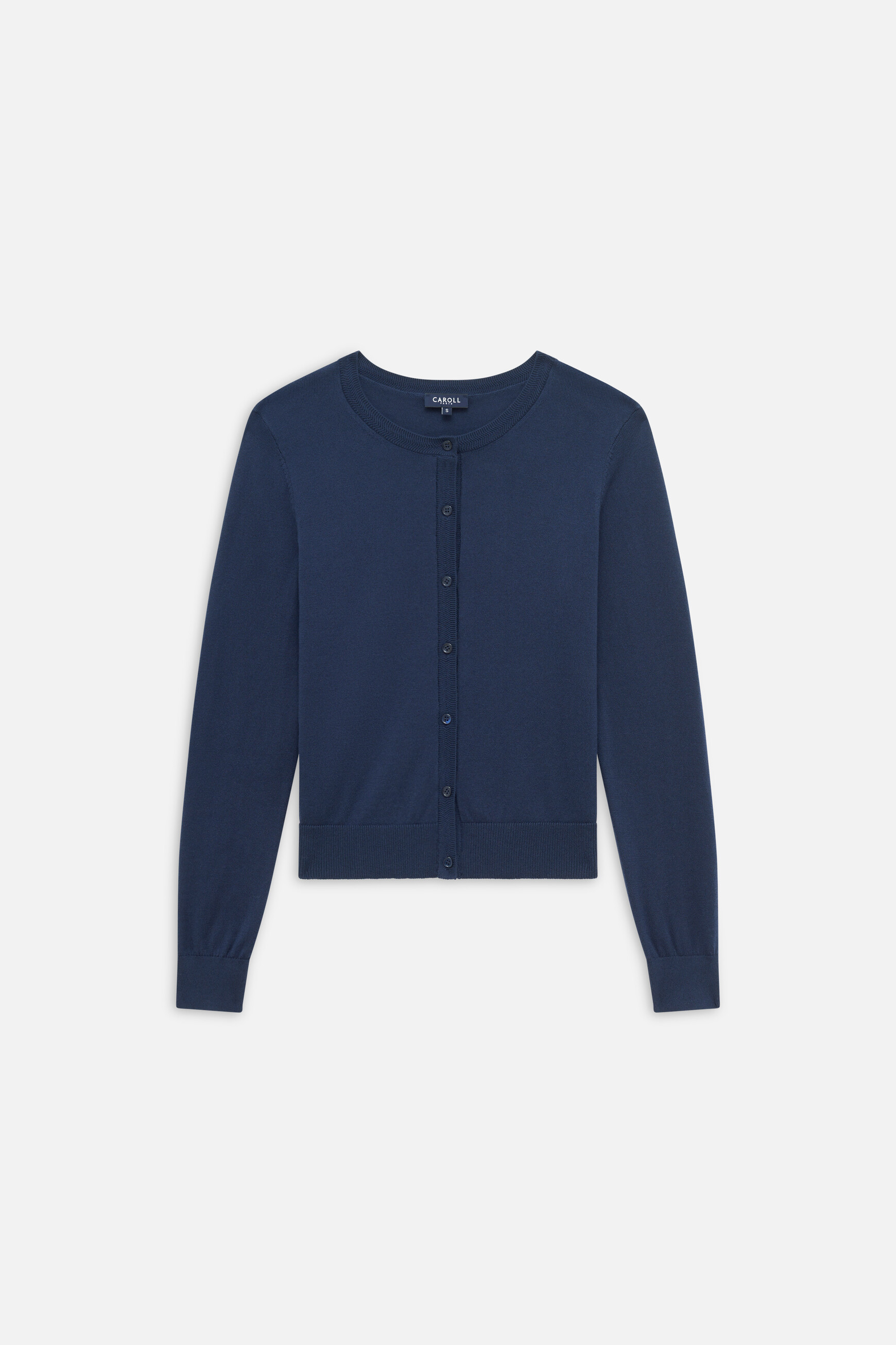 Malha Mcolette azul-marinho mulher