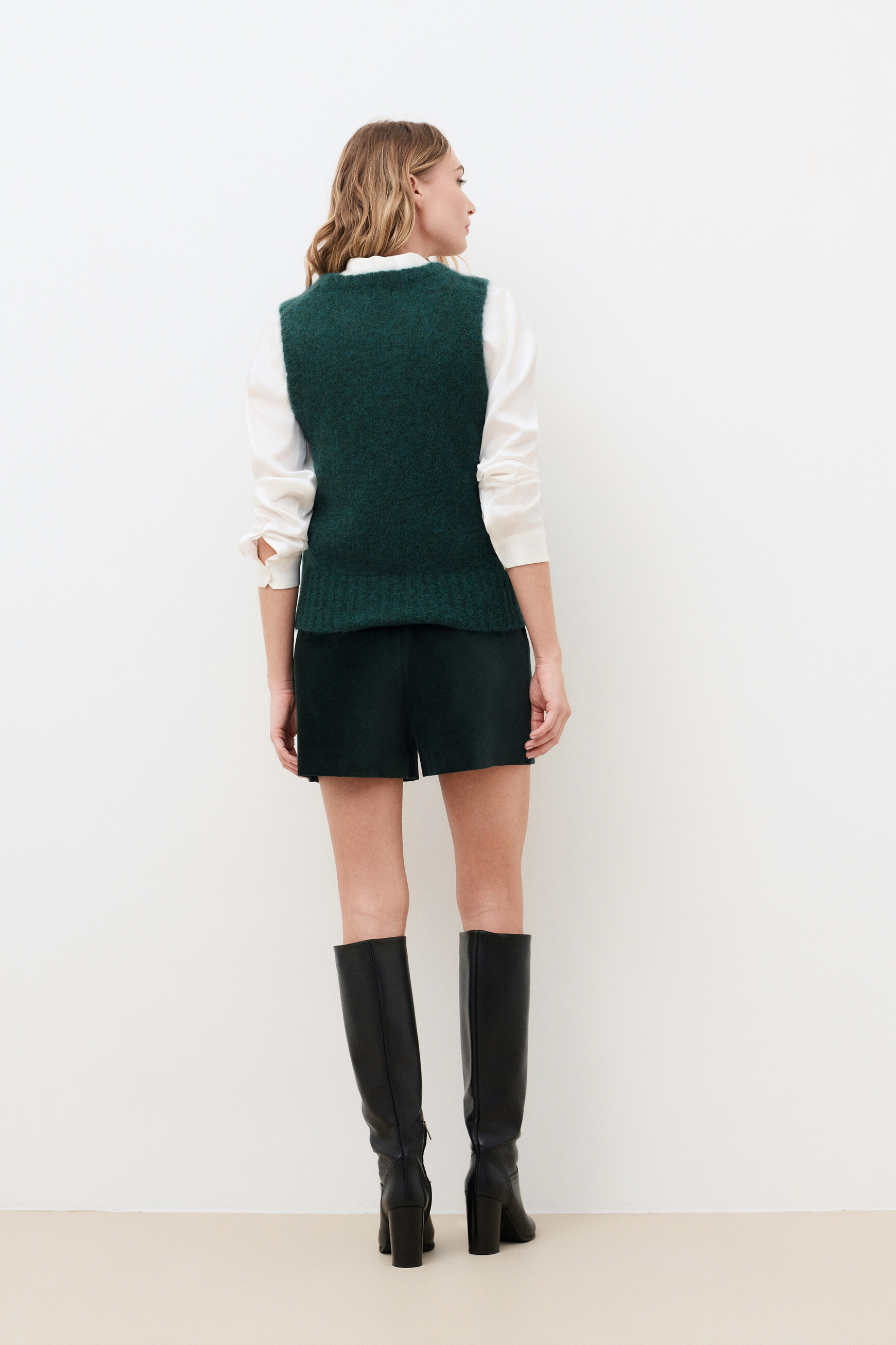 Mvanya sweater teal green woman